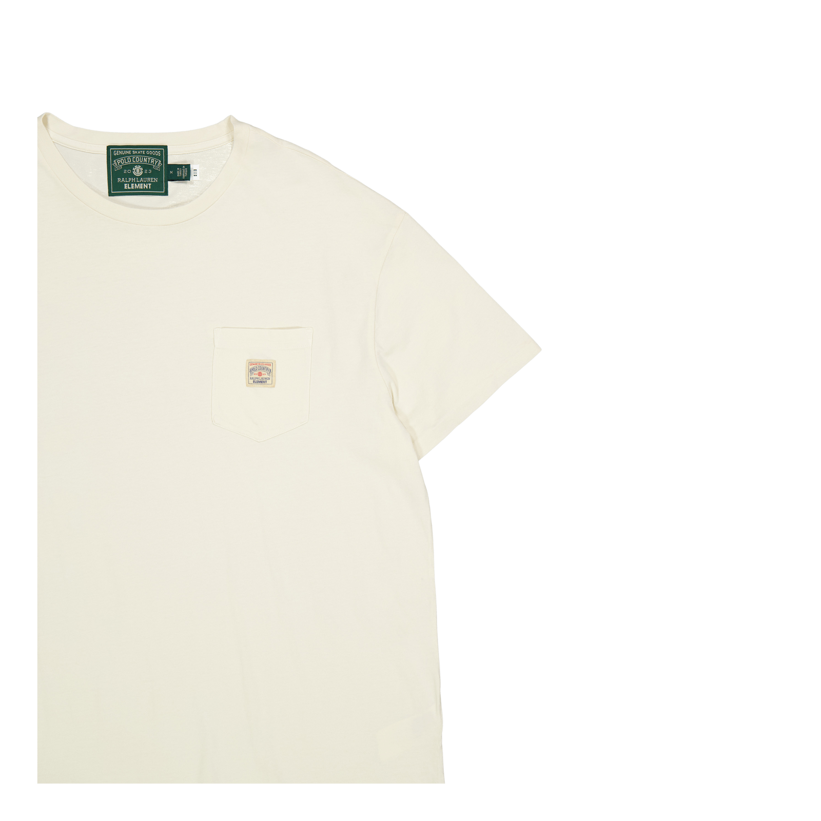 Polo x Element Big Fit Jersey T-Shirt Ecru