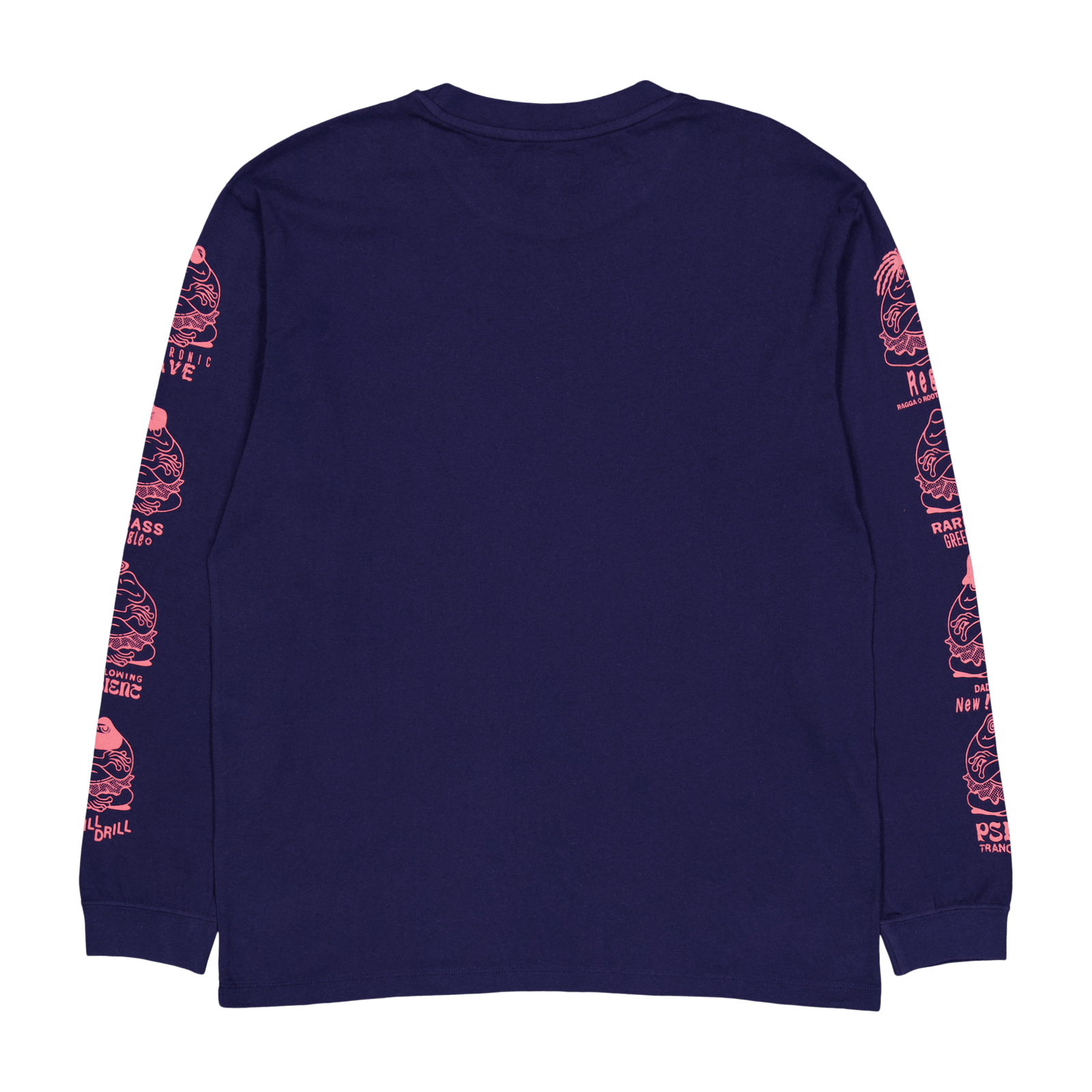 Edwin Music Channel Chest T Maritime Blue