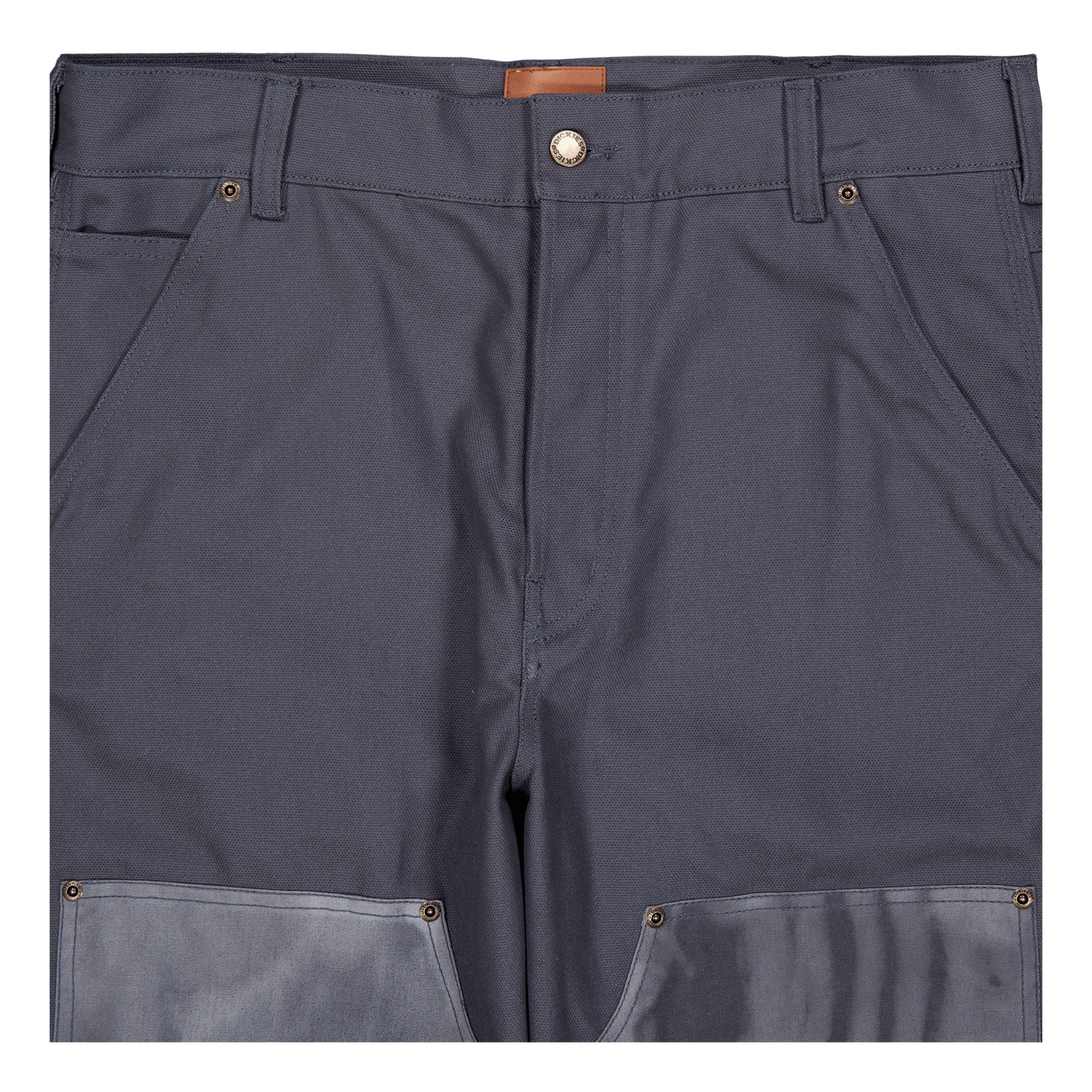 Lucas Waxed Double Knee Charcoal Grey