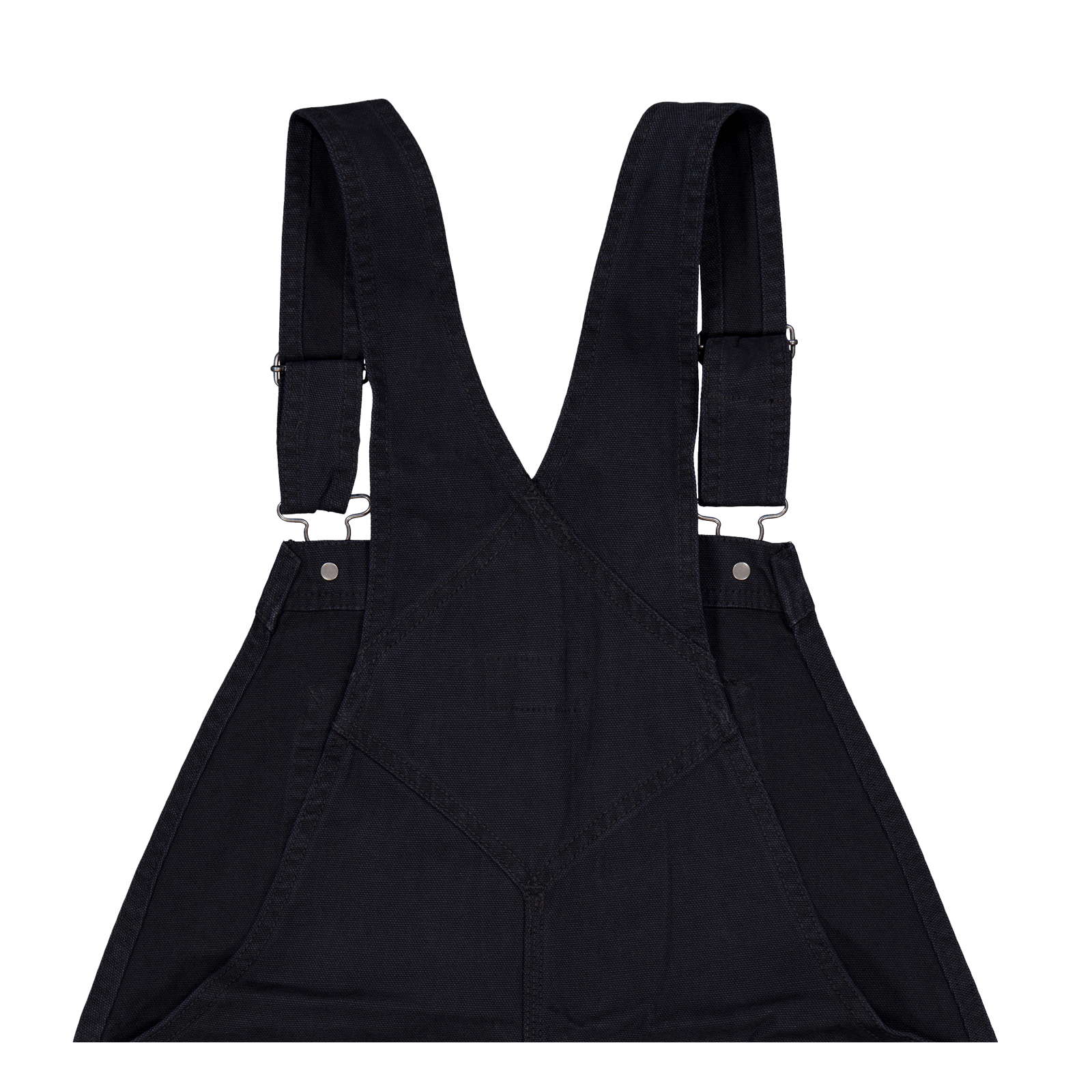 Dickies Duck Canvas Bib Stone Washed Black
