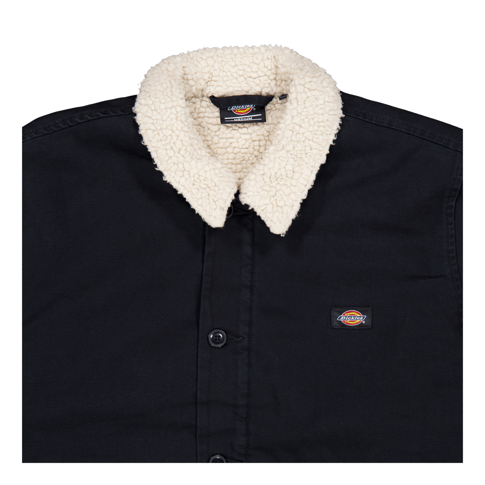 Dickies Duck Canvas Jackt Stone Washed Black
