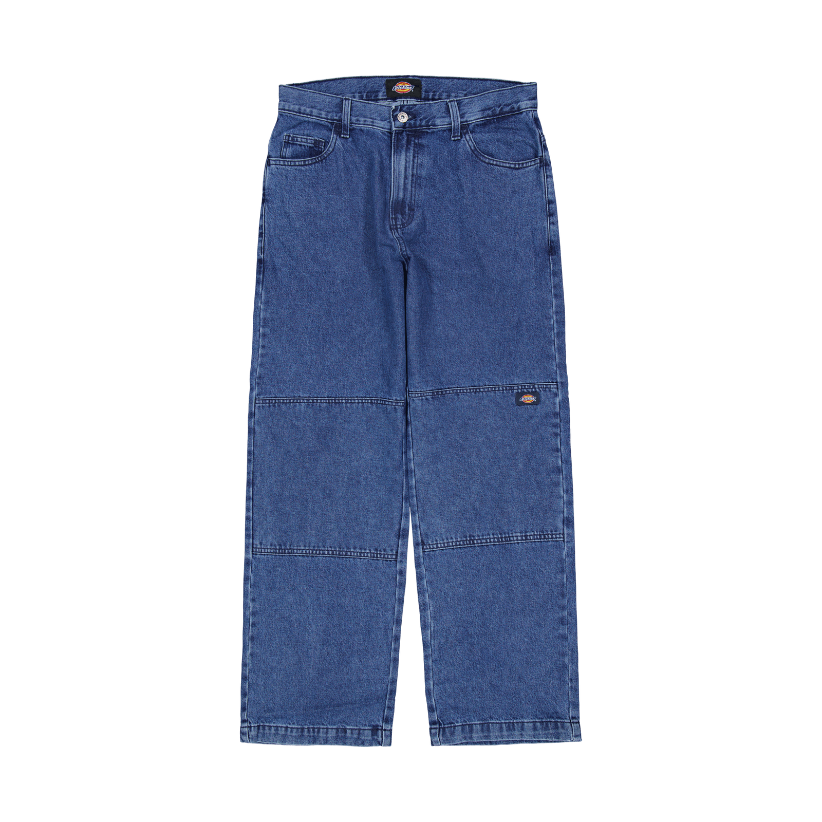 Double Knee Denim Pant Classic Blue