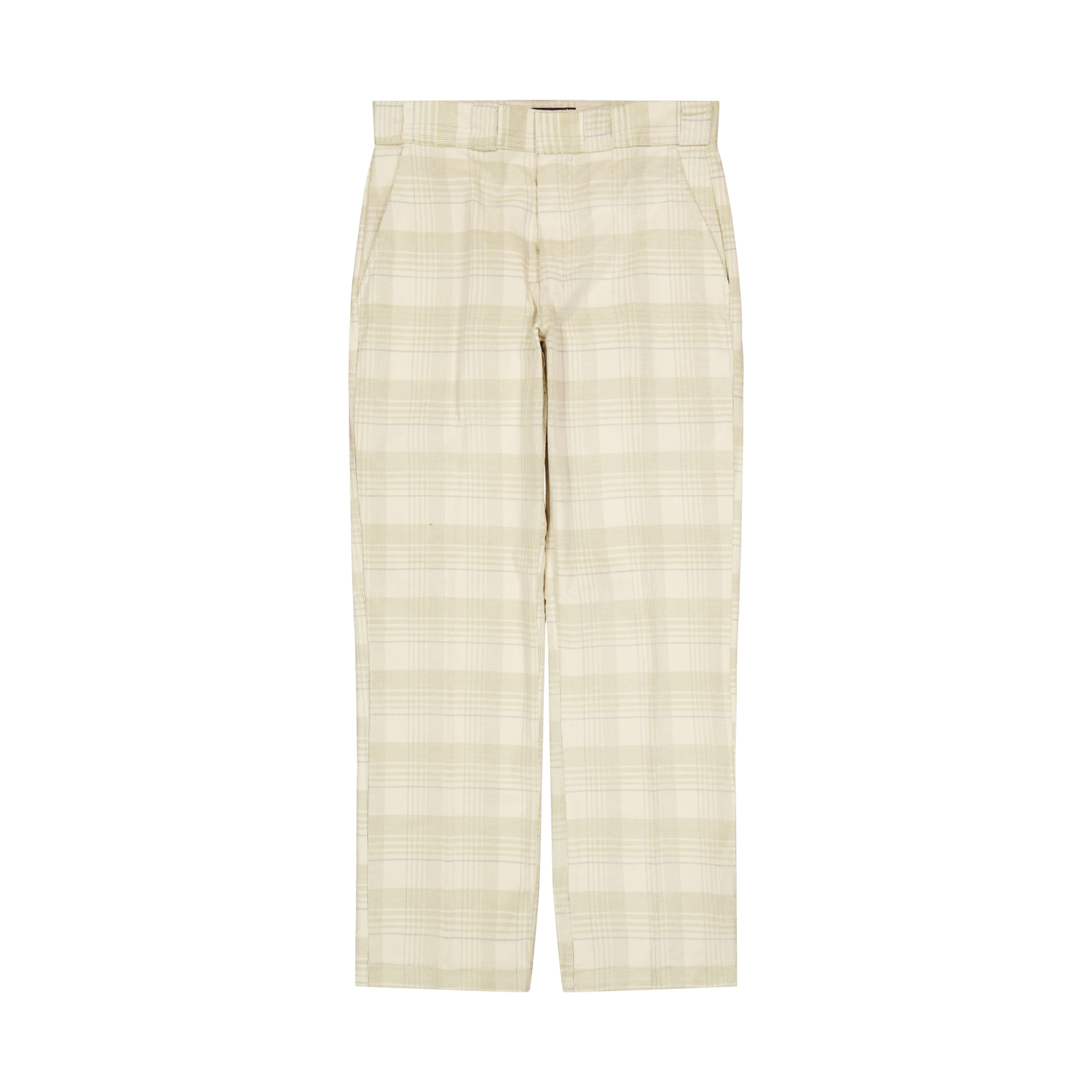 Alma Pant Cord Check Light