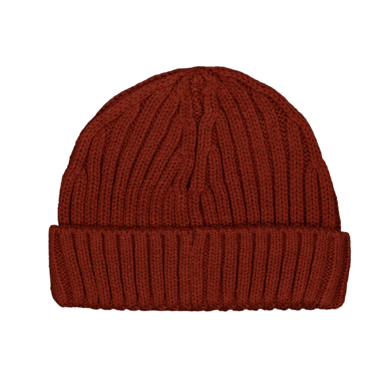 Garnett Fisherman Beanie Fired Brick