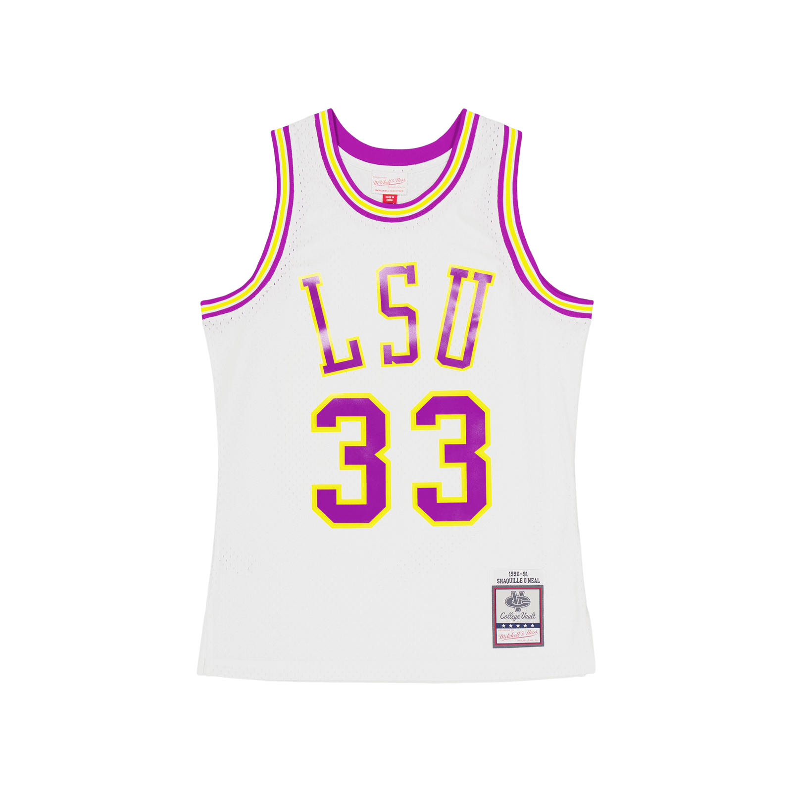 Lsu Swingman Jersey O'neal White