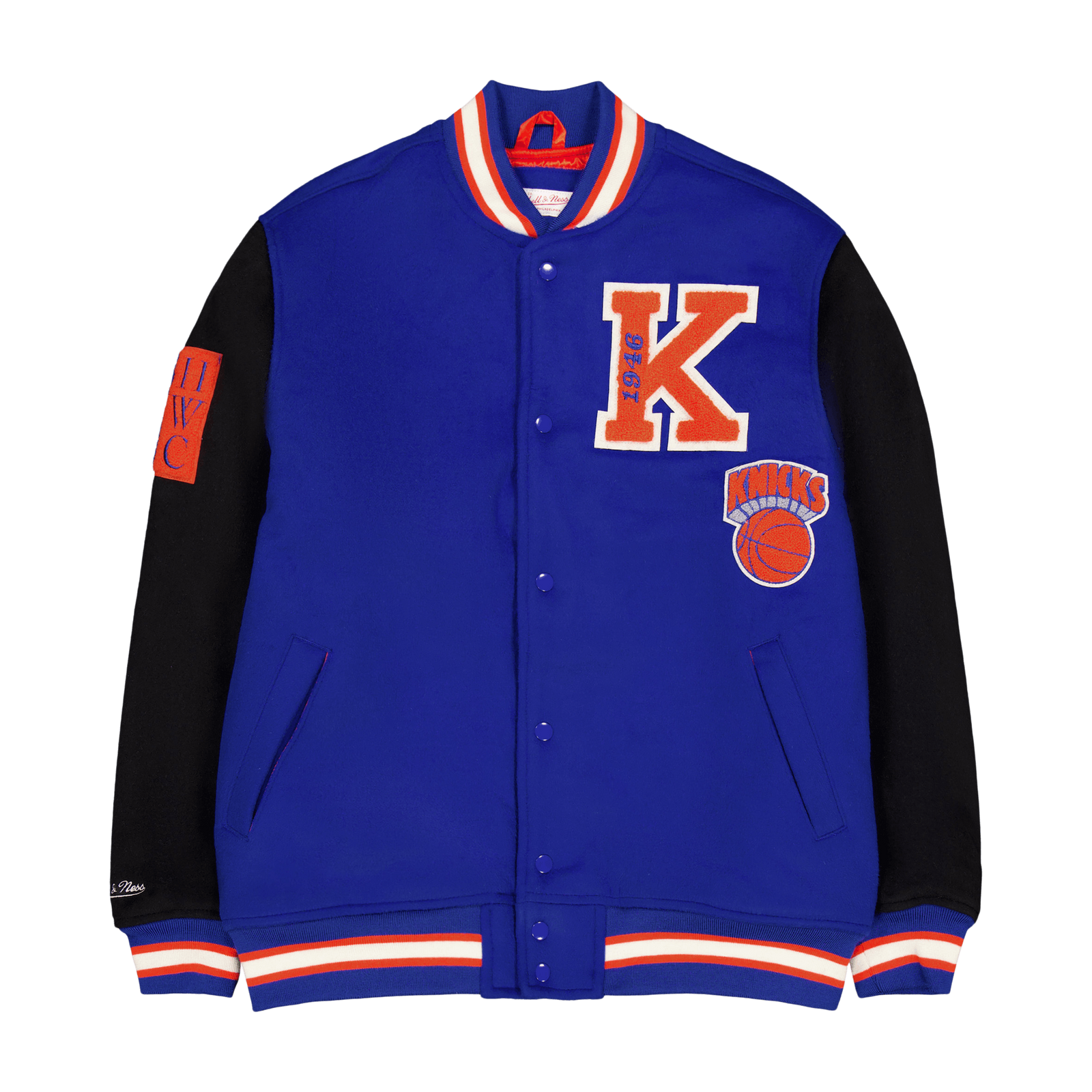 Knicks Team Legacy Varsity Jac Royal/black