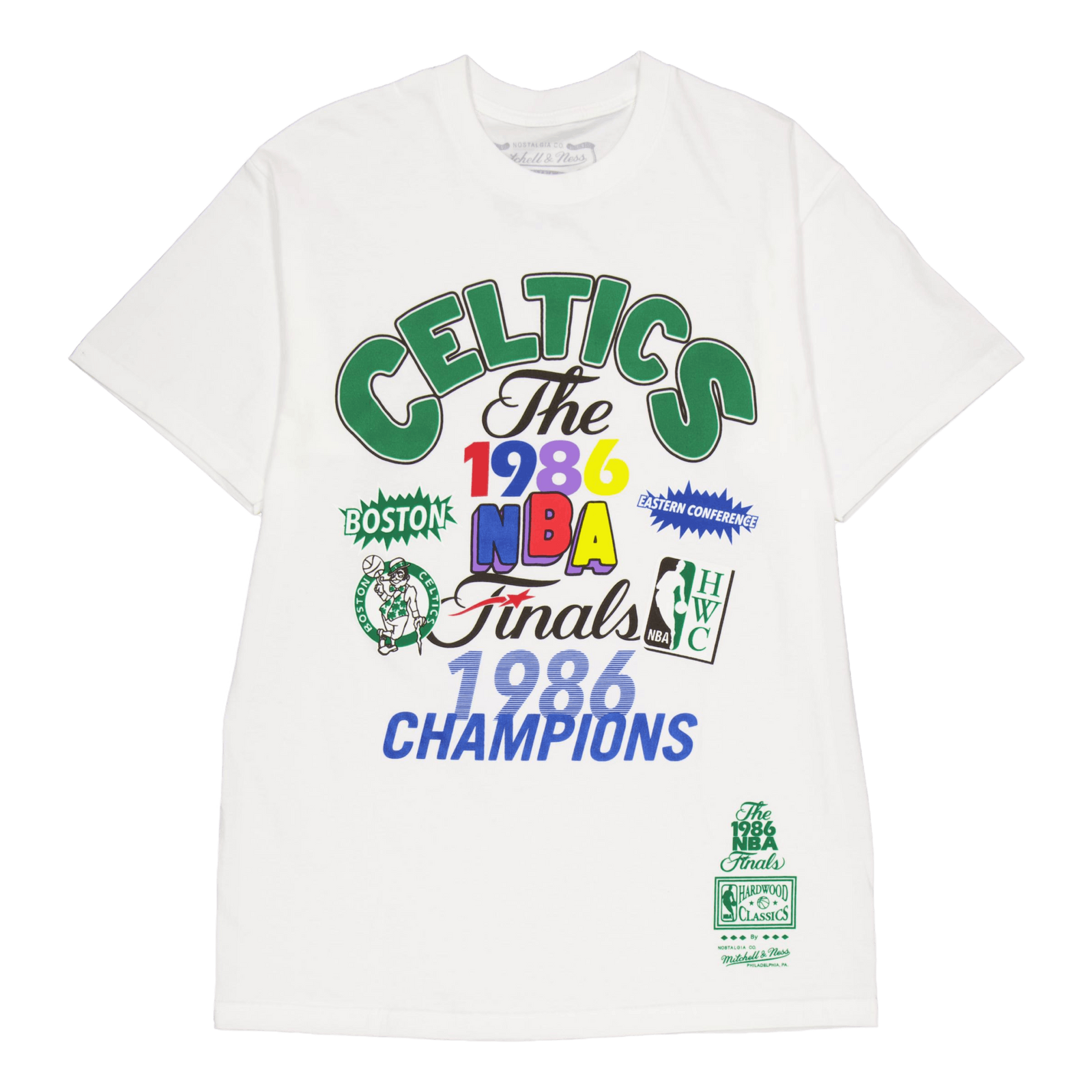 Celtics Champs Fest Ss Tee Hwc White