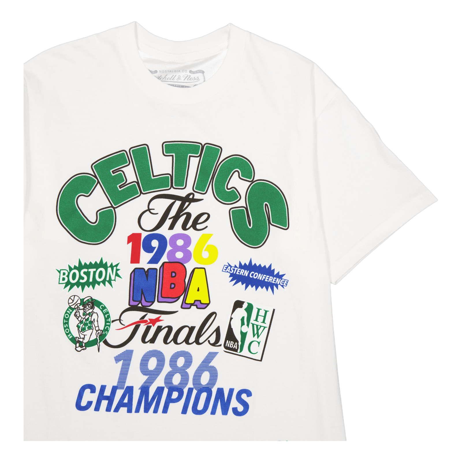 Celtics Champs Fest Ss Tee Hwc White