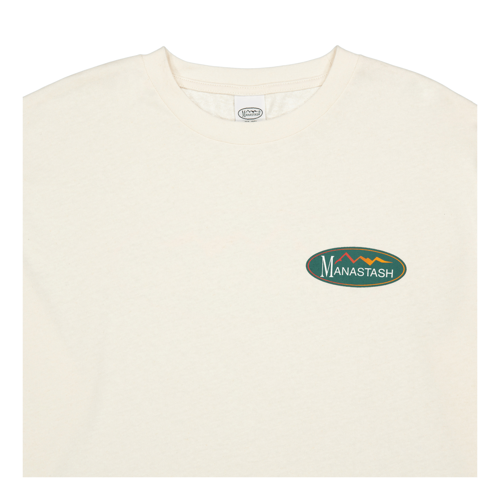 Hemp L/s Tee Original Logo Natural