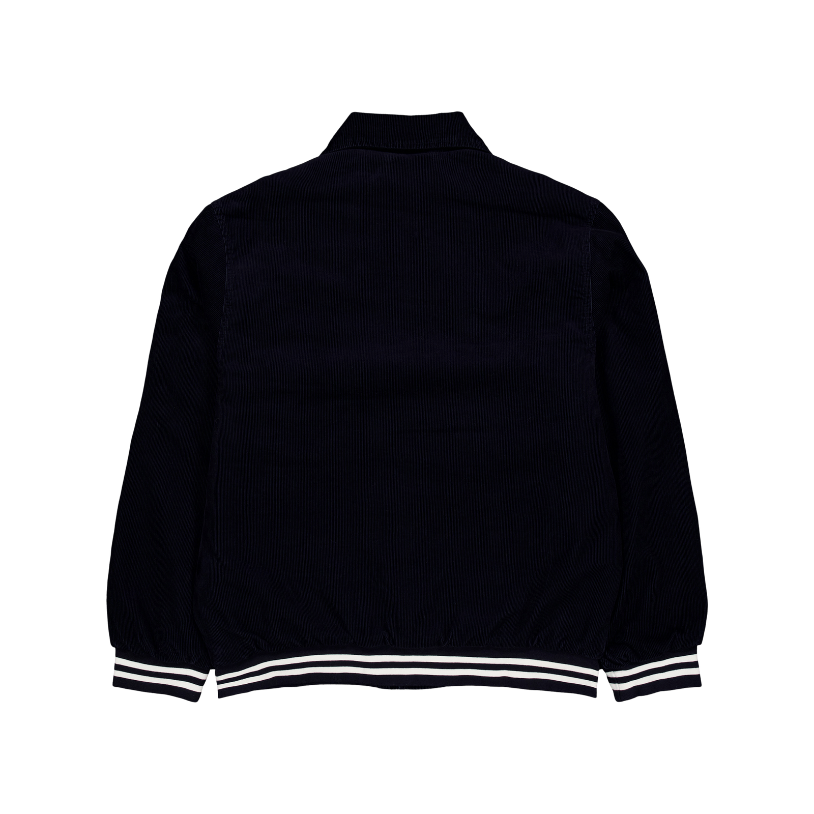 Rugged Letterman Jacket Dark Navy / Wax