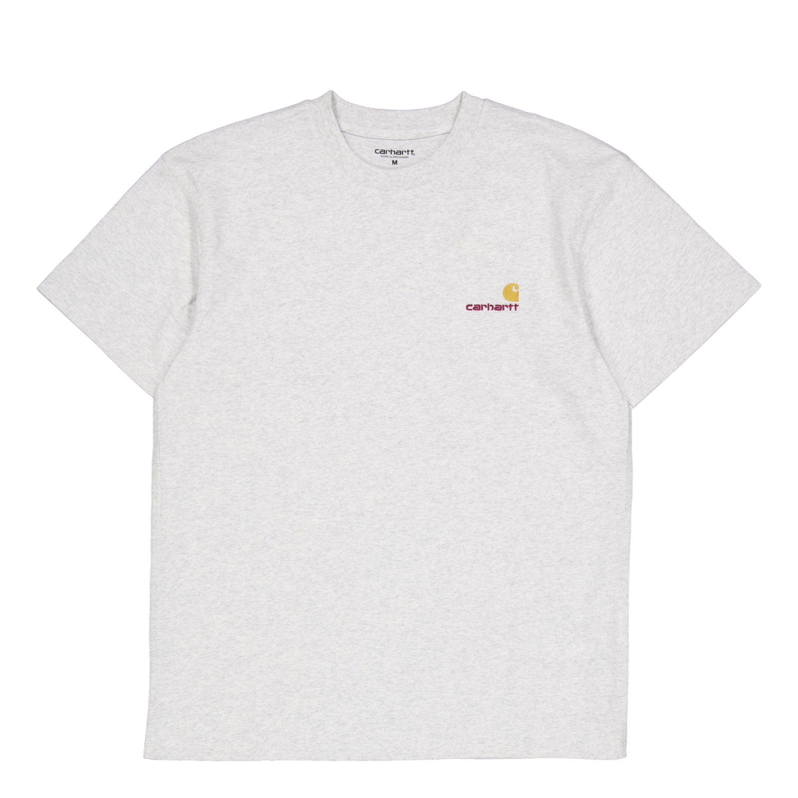 S/s American Script T-shirt Ash Heather