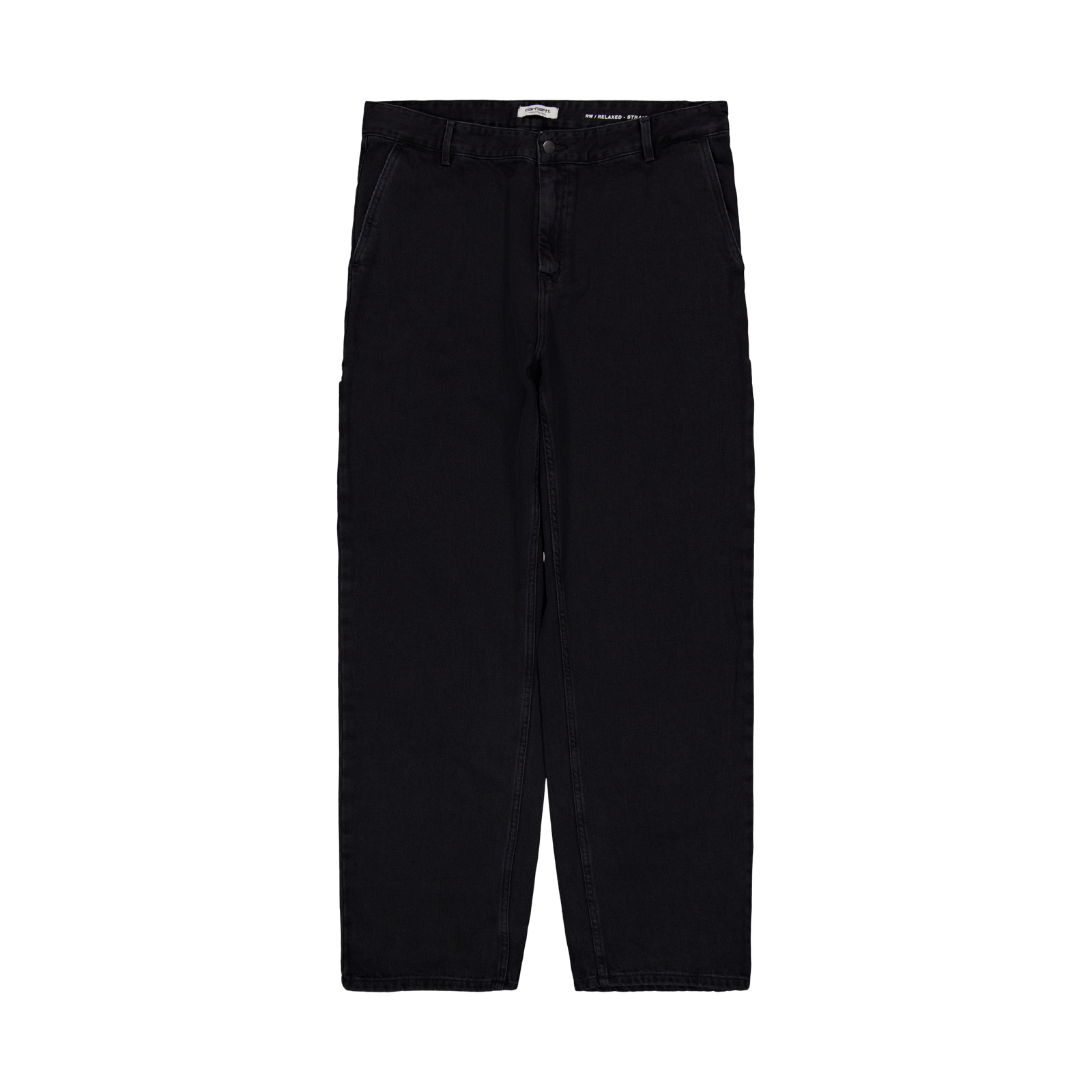W' Pierce Pant Straight Black