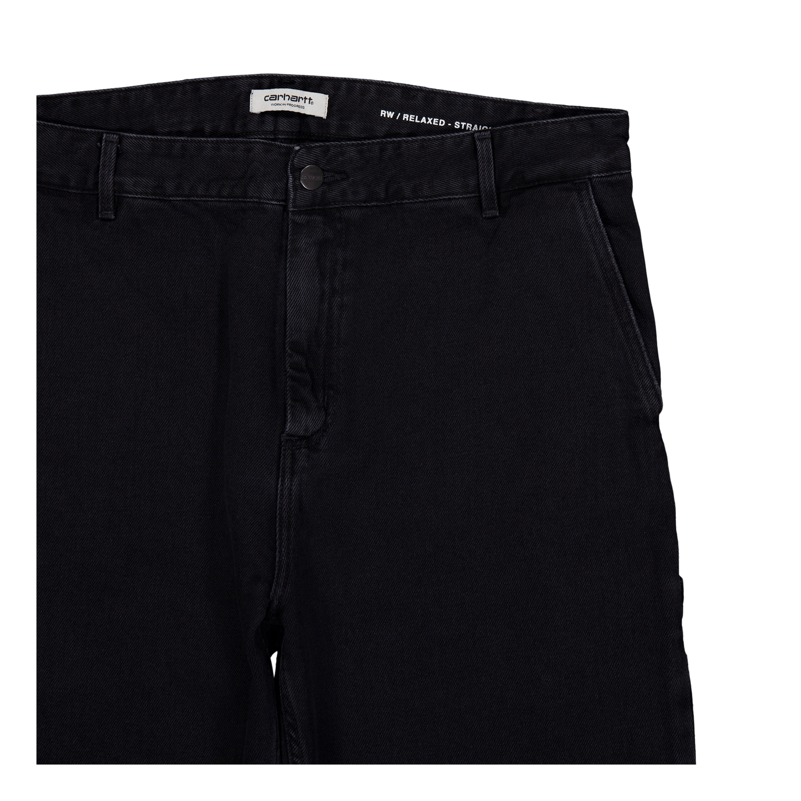 W' Pierce Pant Straight Black
