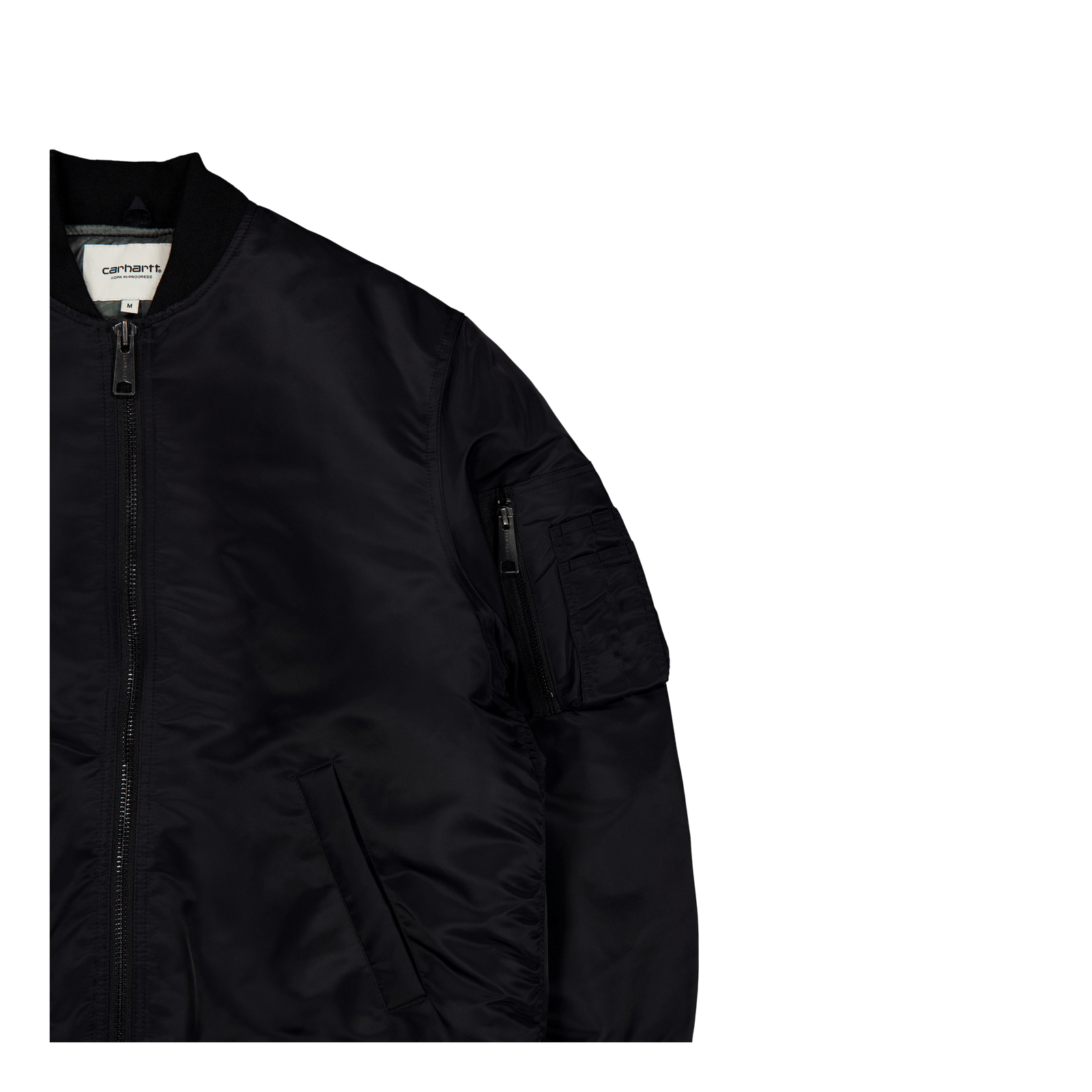 W' Olten Bomber Black / Smoke Green