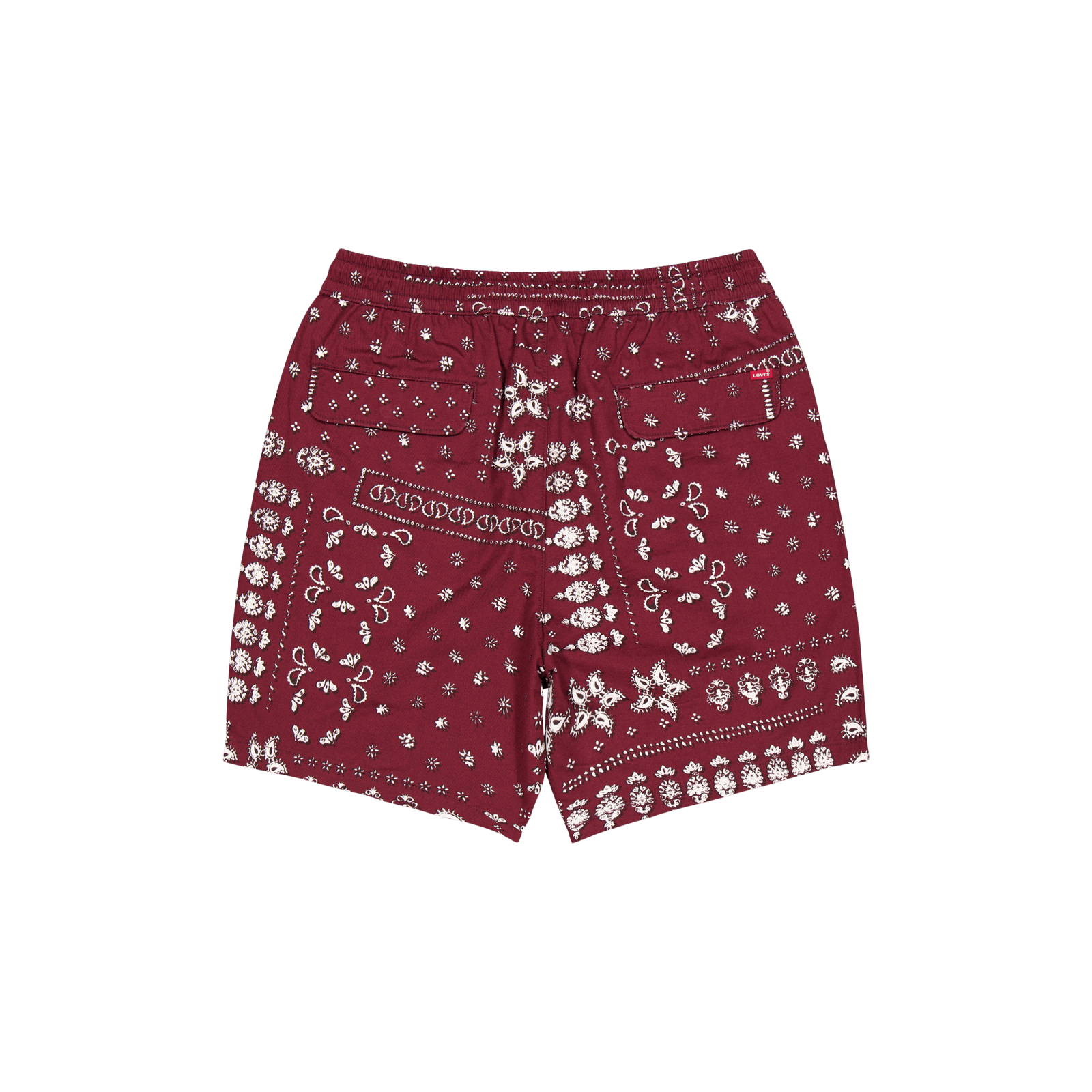 Trail Cargo Short - T3 Reds Bandana Remix Chocol