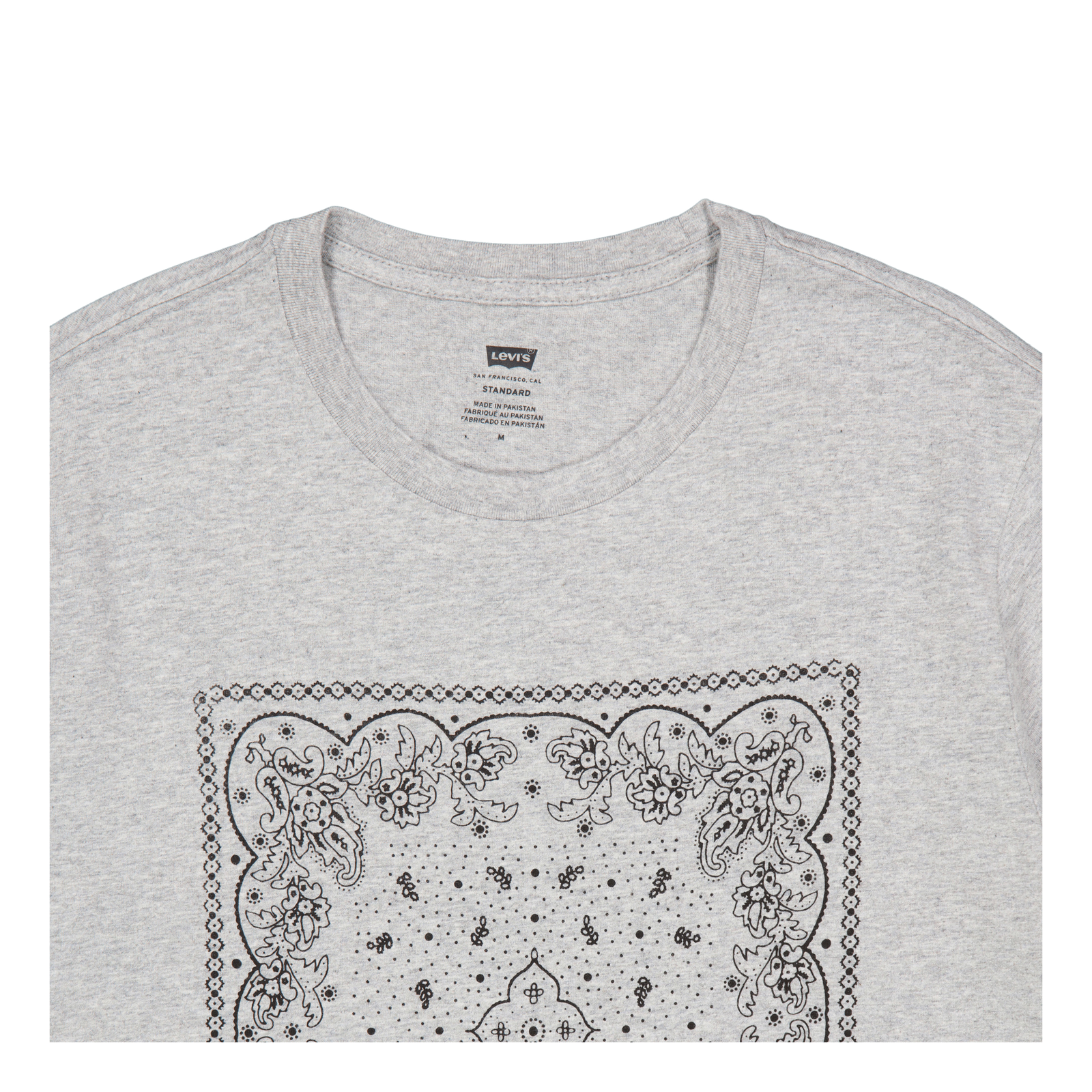 Graphic Crewneck Tee Greys Bandana Bw Mhg