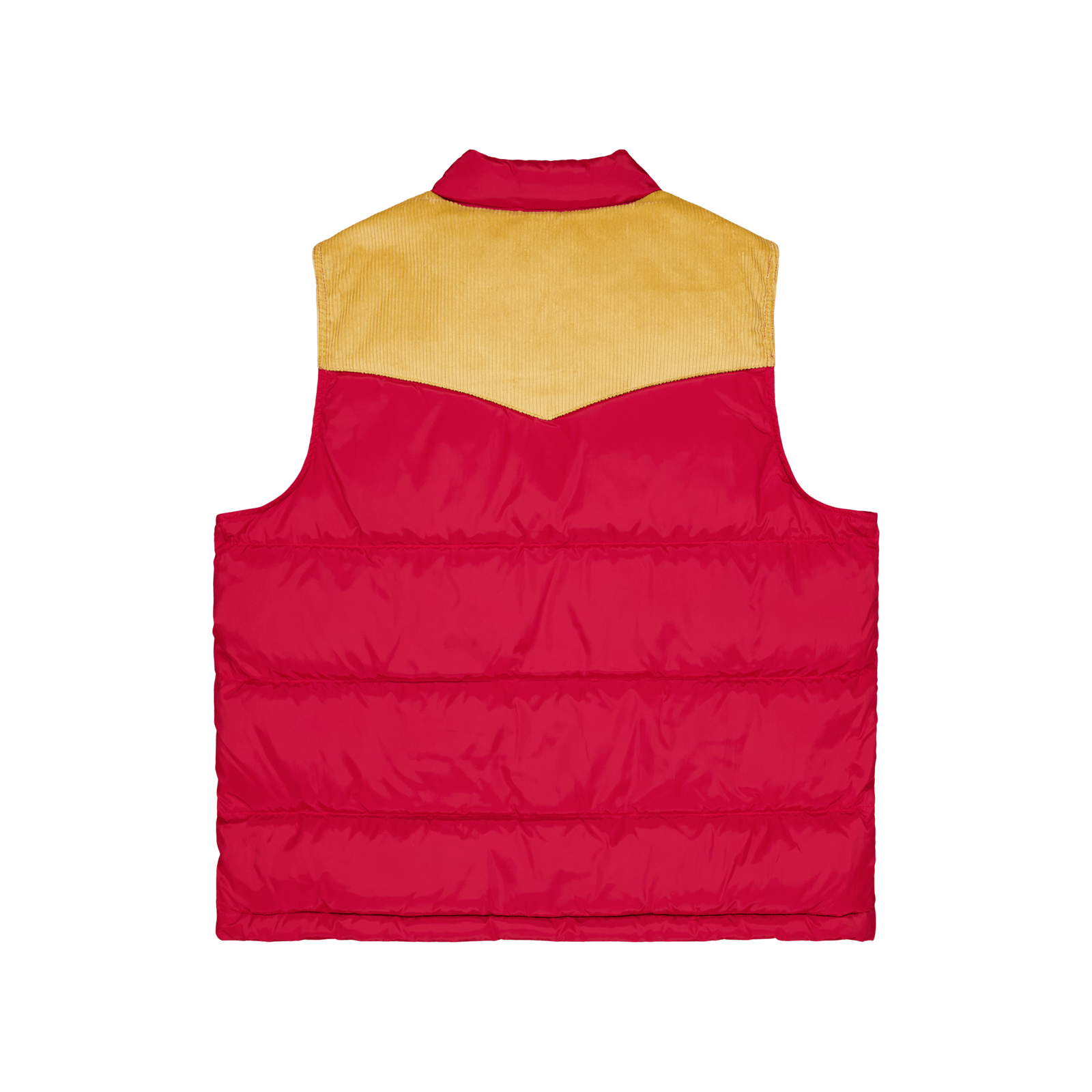 Western Super Puffer Vst Reds Rhythmic Red