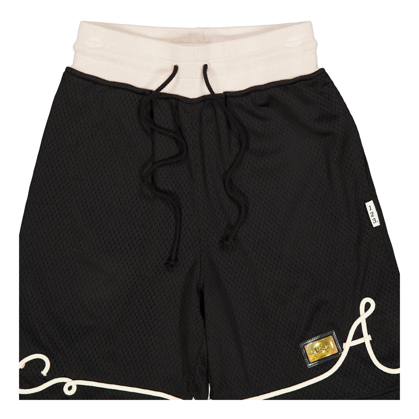 Abc. 123. Soutache Basketball Black