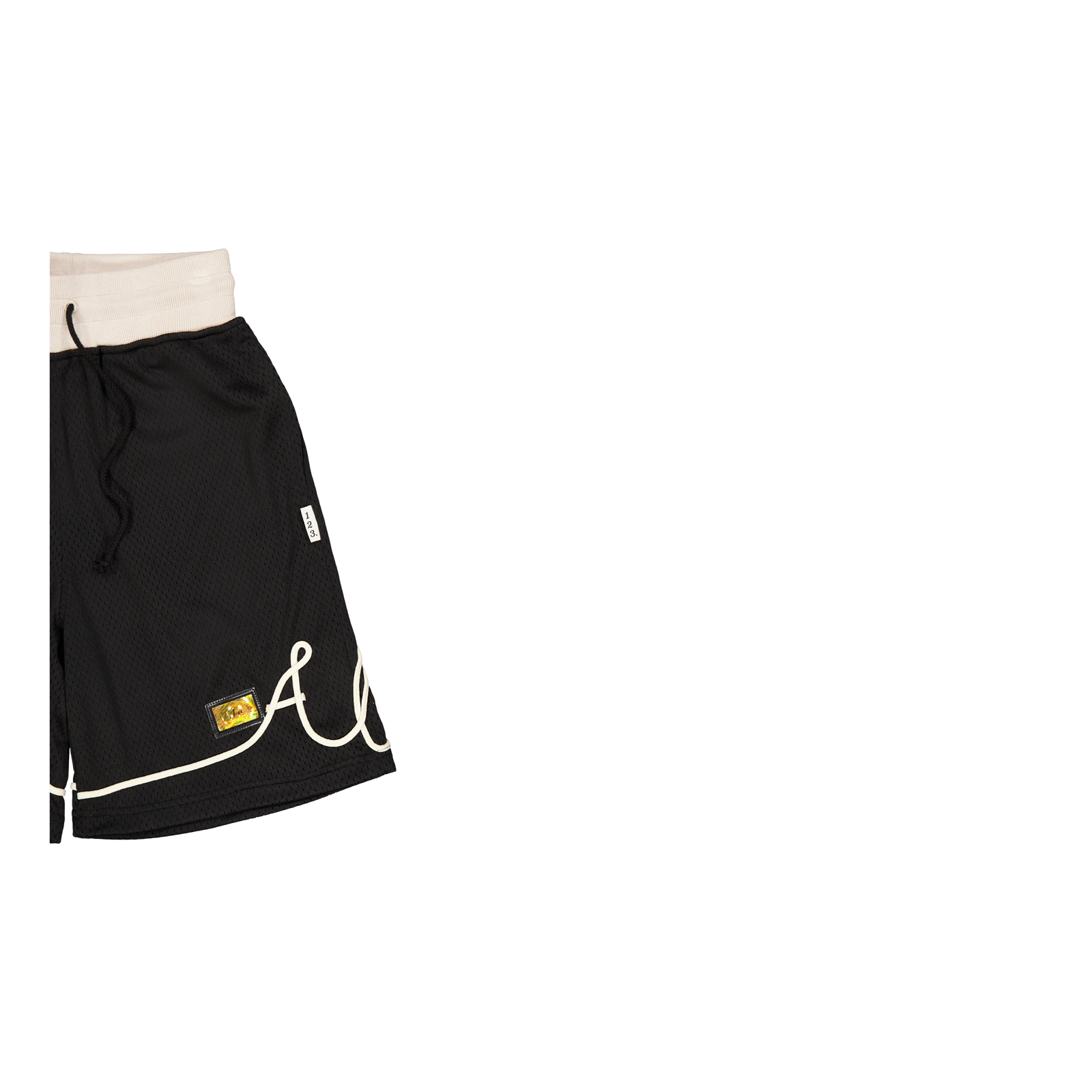 Abc. 123. Soutache Basketball Black