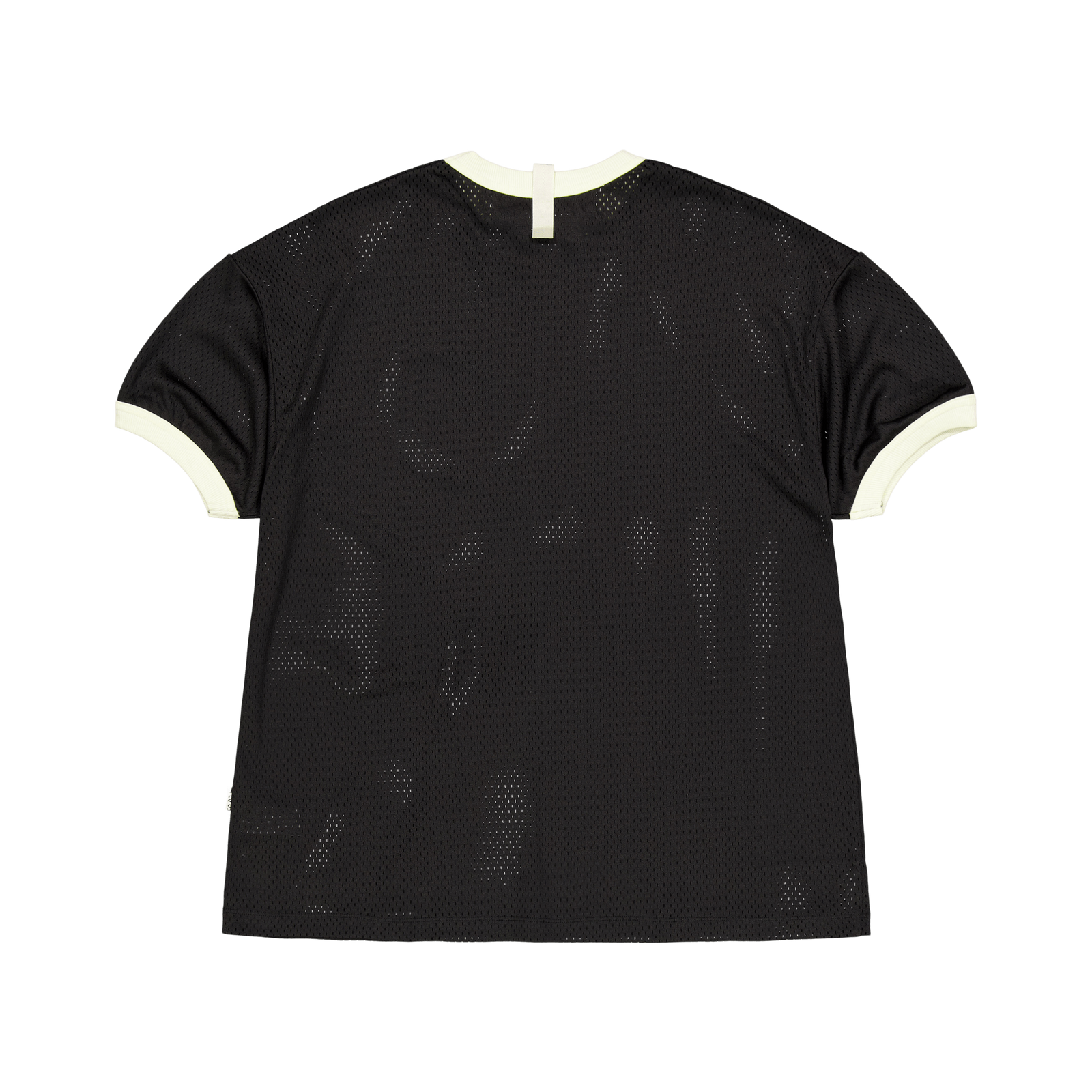 Abc. 123 Mesh Ringer T-shirt Black