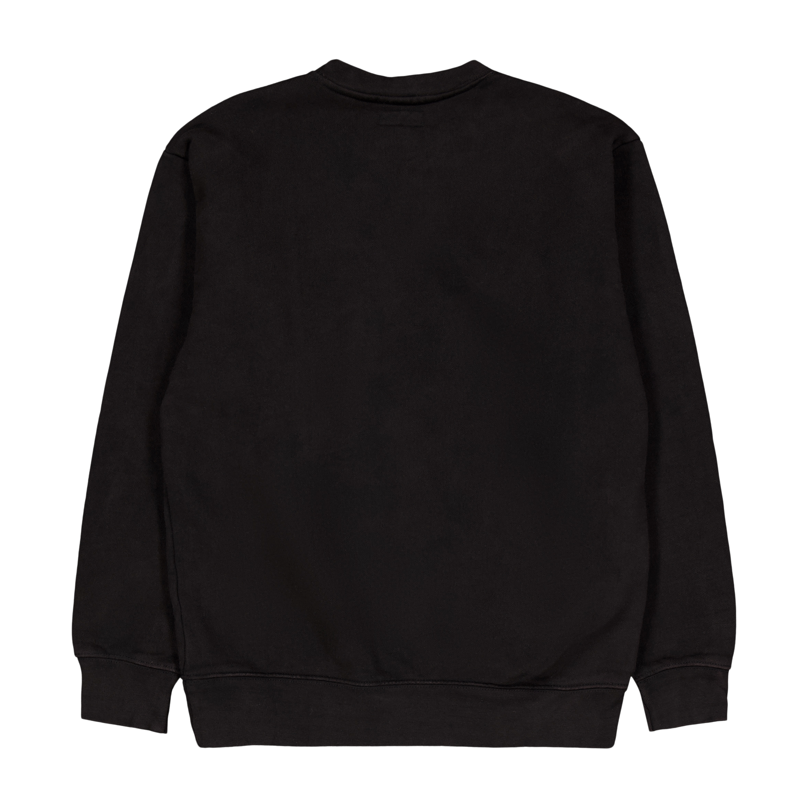 Smiley Oversized Crew Neck Swe Black