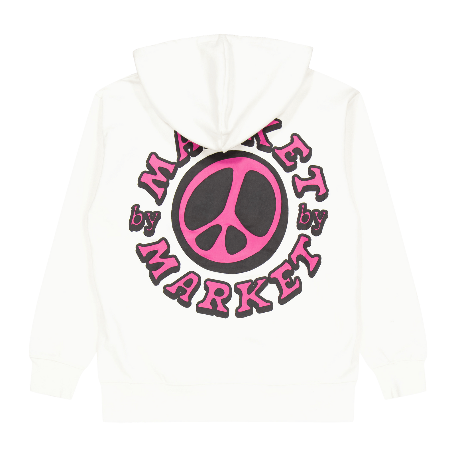 Cali Lock Peace Hoodie Cream