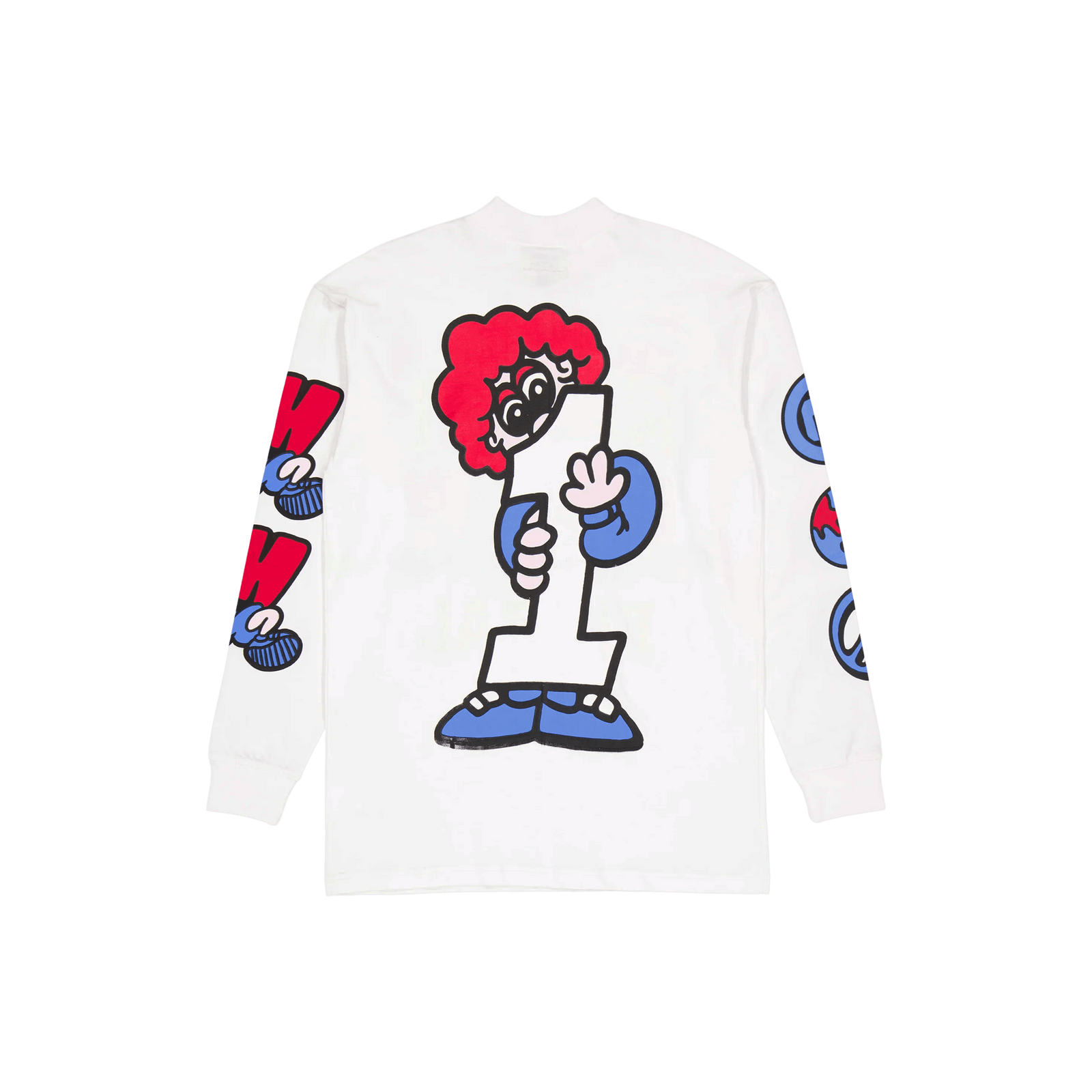 Market Runs The World Mock Nec White