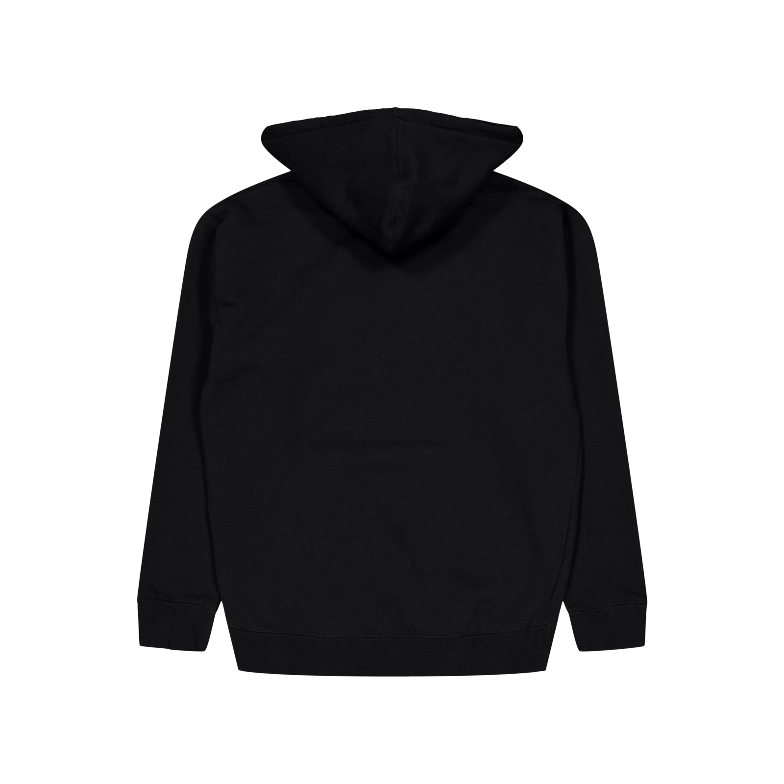 Studded Biker Hood Black