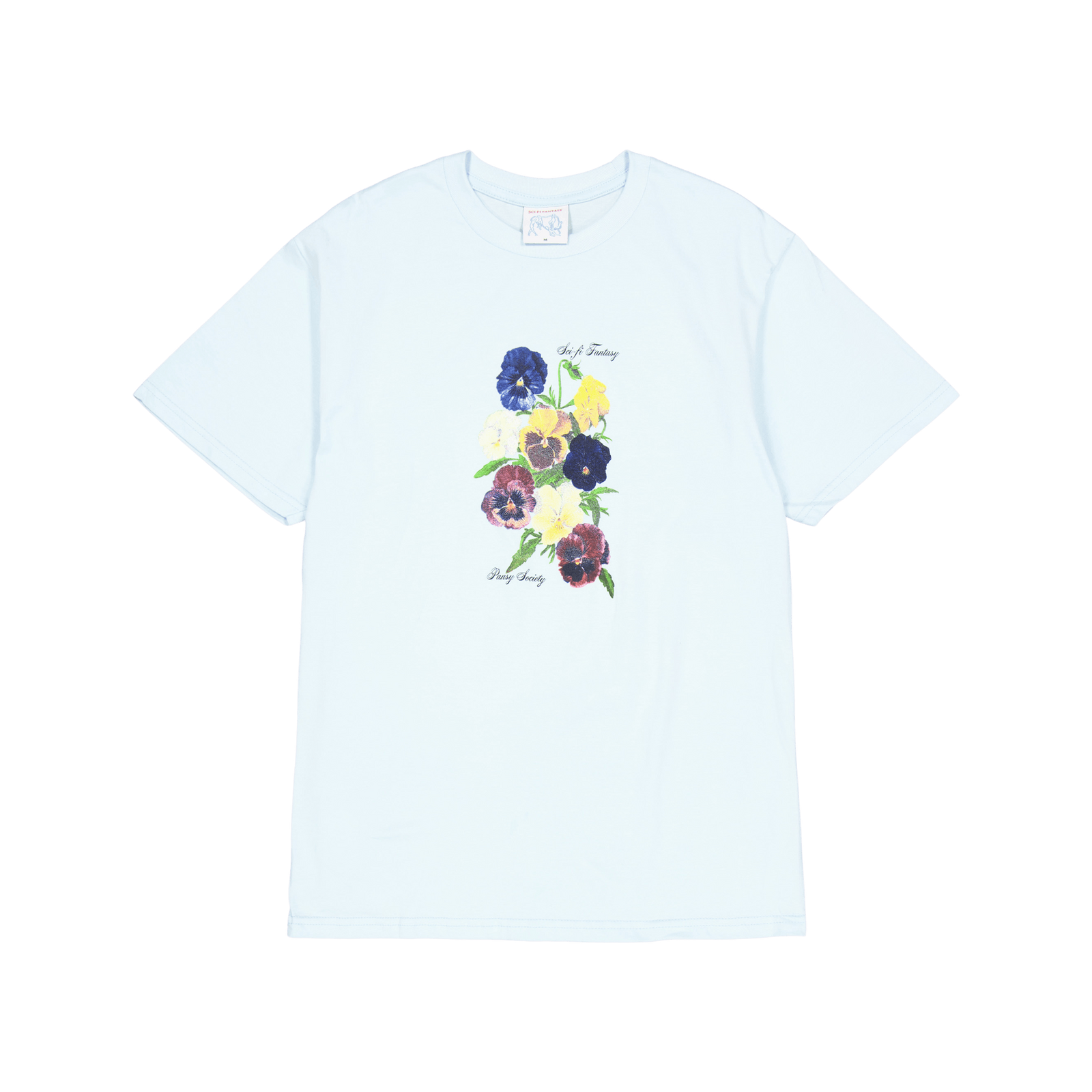 Pansy Society T-shirt Light Blue