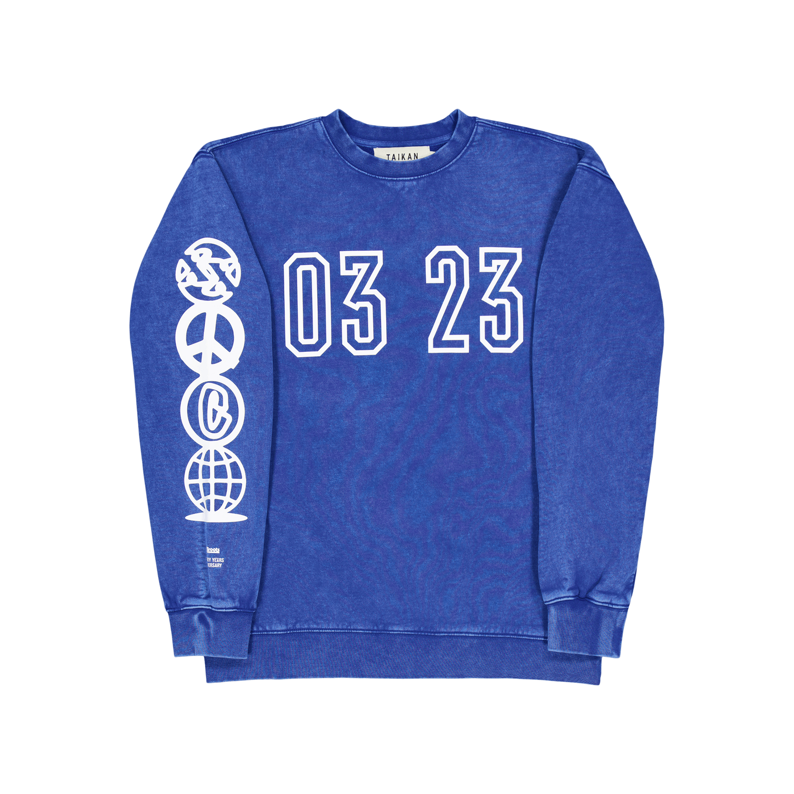 Taikan X Cali Xx Custom Crew Royal Blue Acid