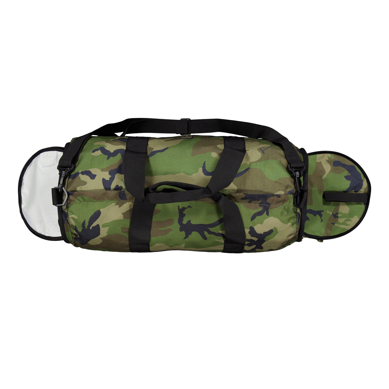 Camo Canvas Packable Duffel Olive Pony Camo