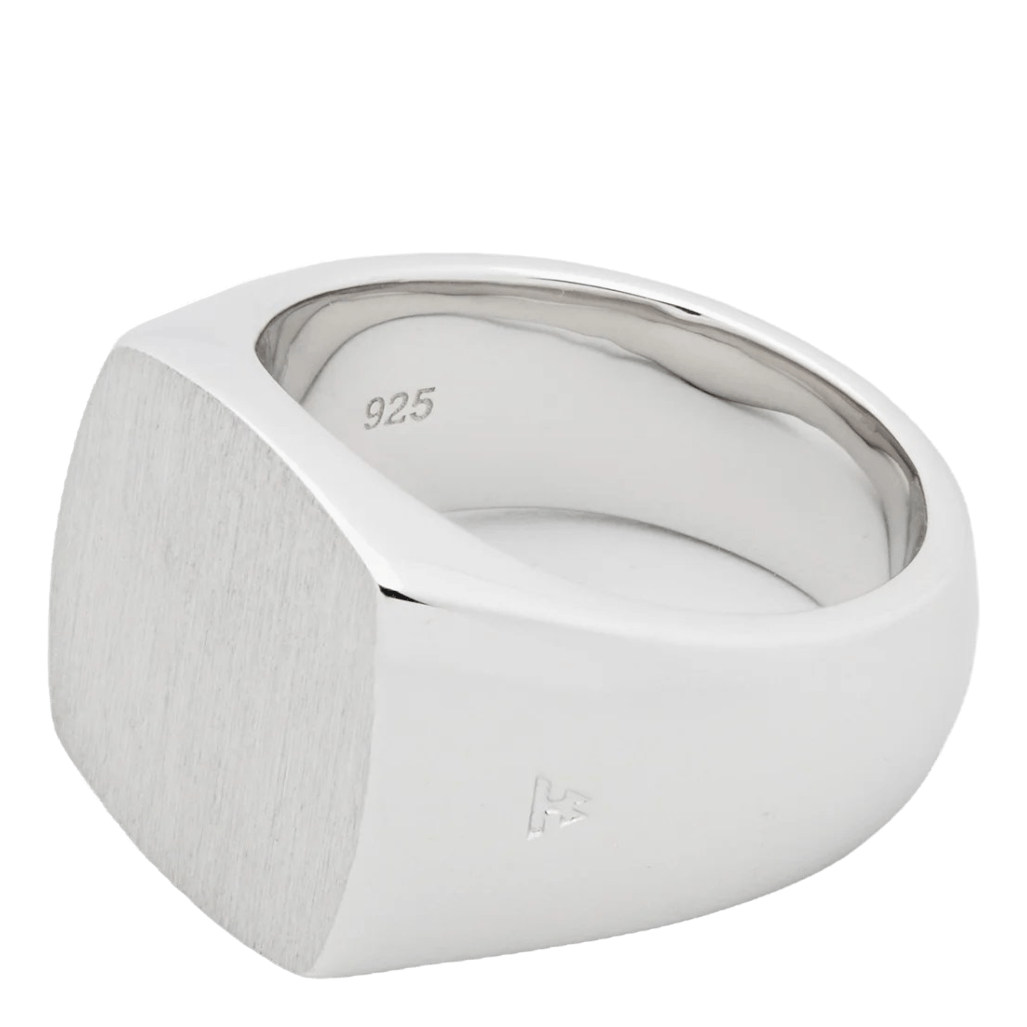 Cushion Satin 925 Sterling Silver