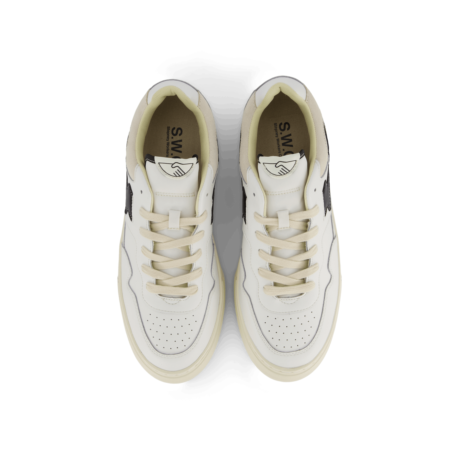 Pearl S-strike Leather Wht/blk