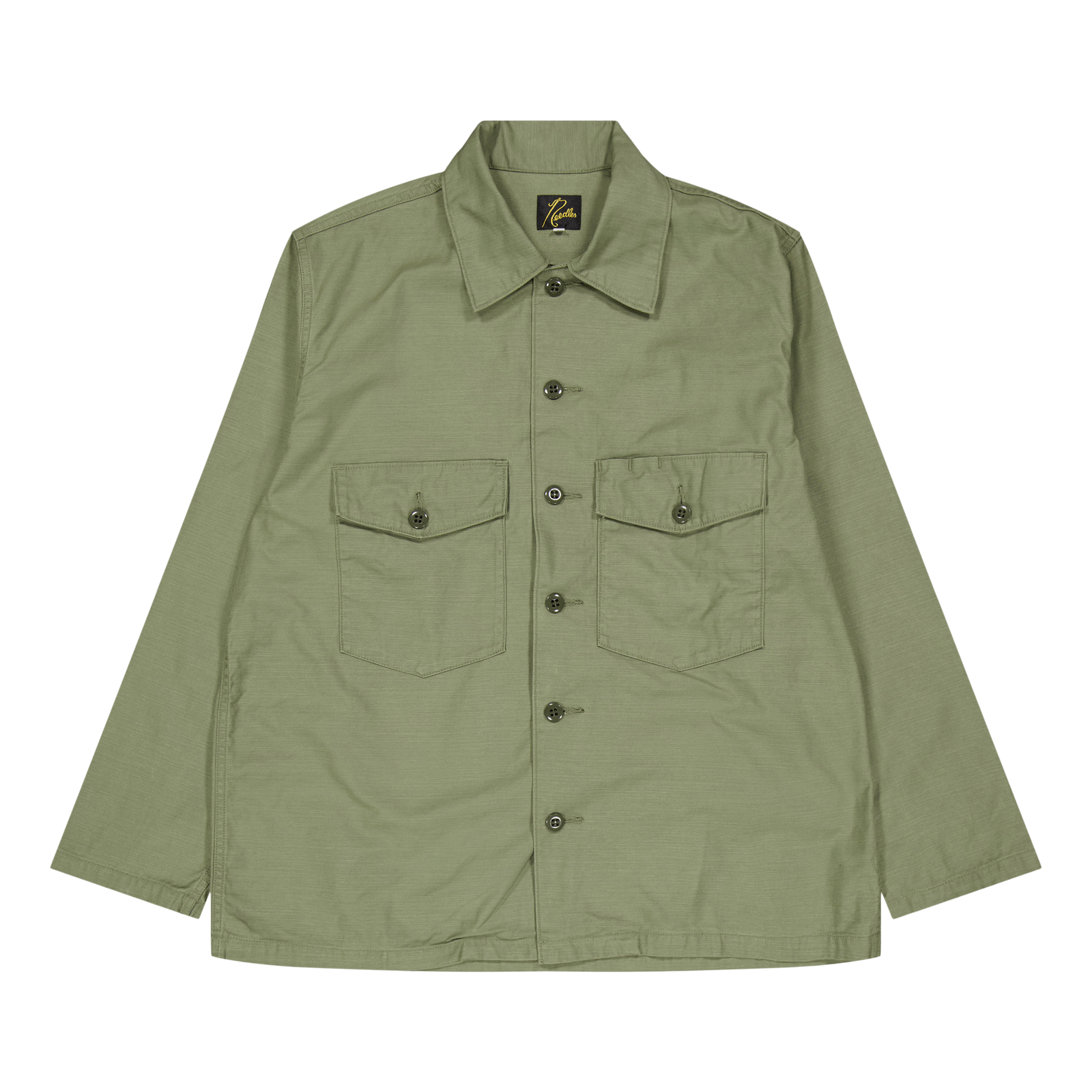 L/s Fatigue Shirt - Back Satee A-olive