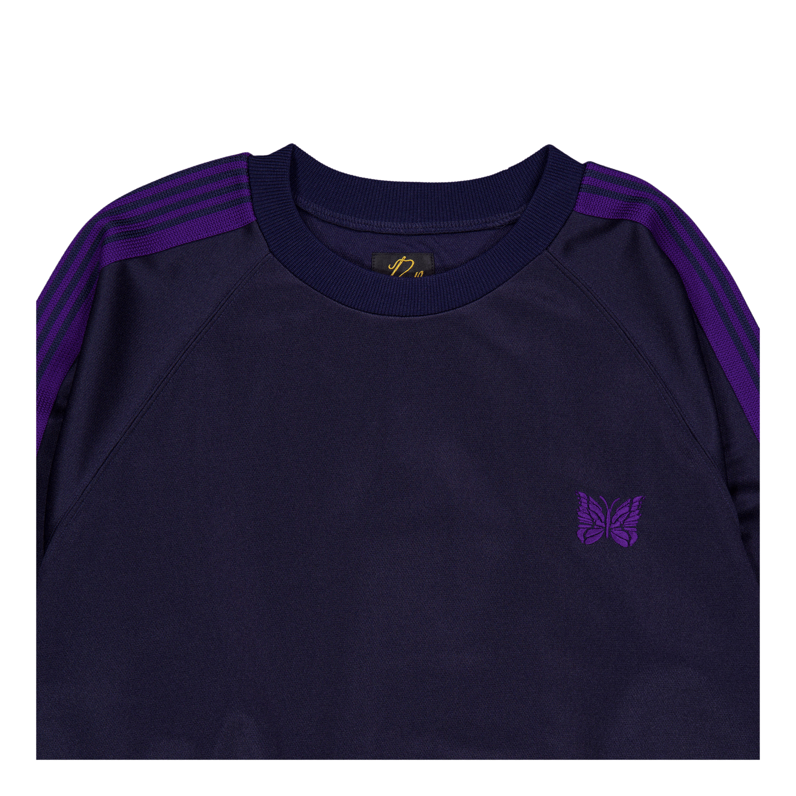 Track Crew Neck Shirt - Poly S C-navy