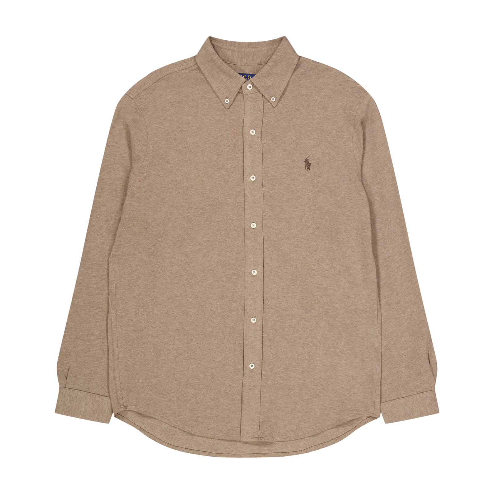 Featherweight Mesh Shirt Dark Taupe Heather