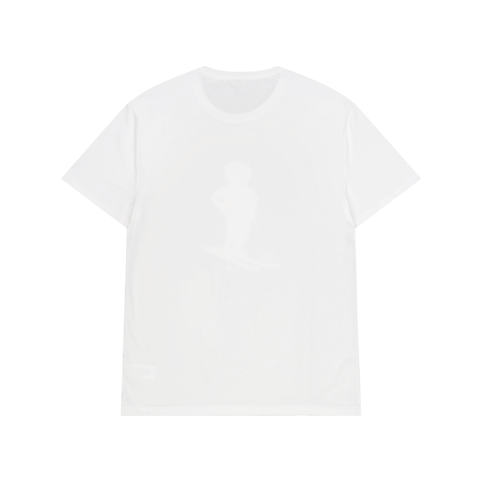 Custom Slim Fit Polo Bear Jersey T-Shirt White Ski Bear