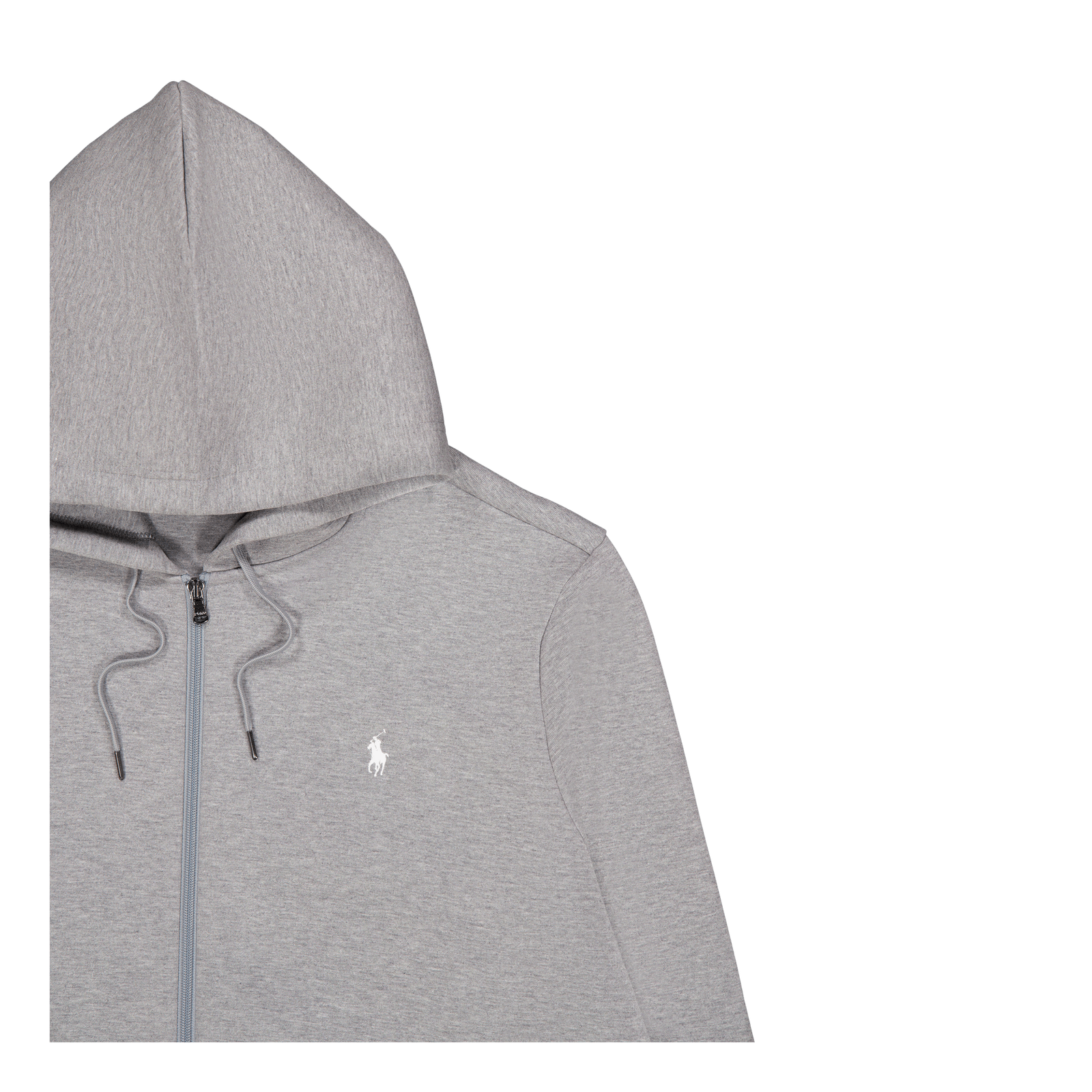 Double-Knit Full-Zip Hoodie Steel Heather