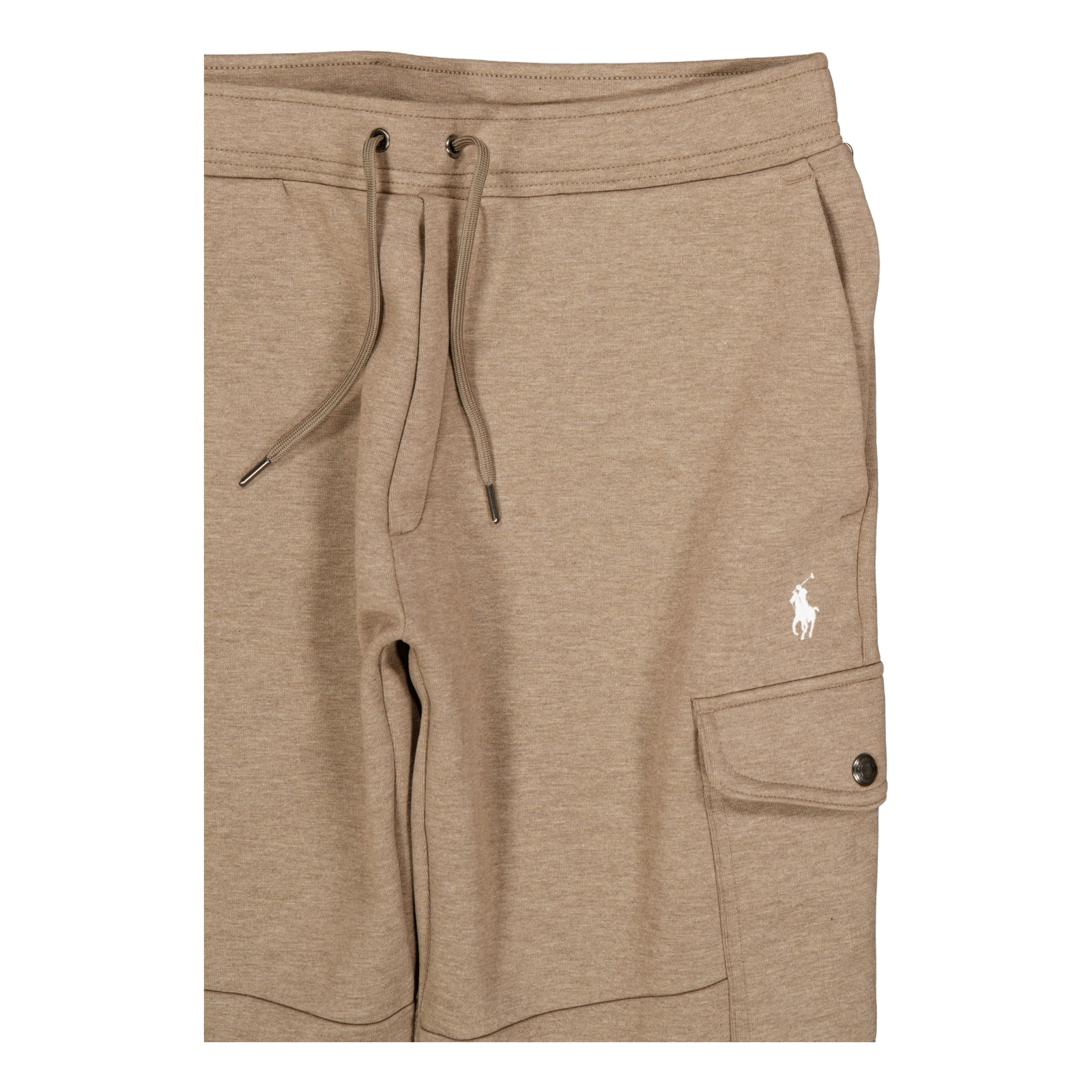 Double-Knit Cargo Jogger Pant Dark Taupe Heather