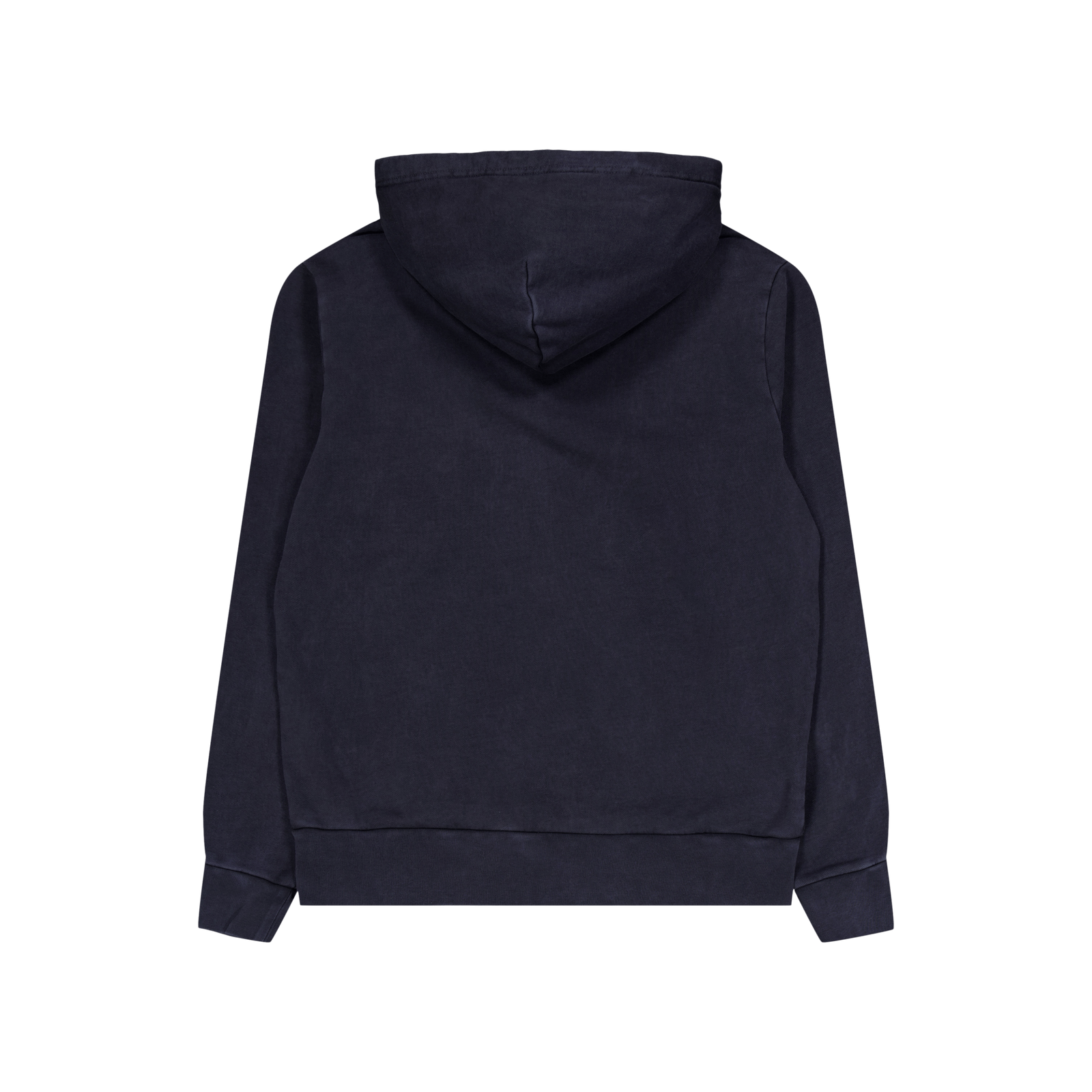 Loopback Terry Full-Zip Hoodie Faded Black Canvas