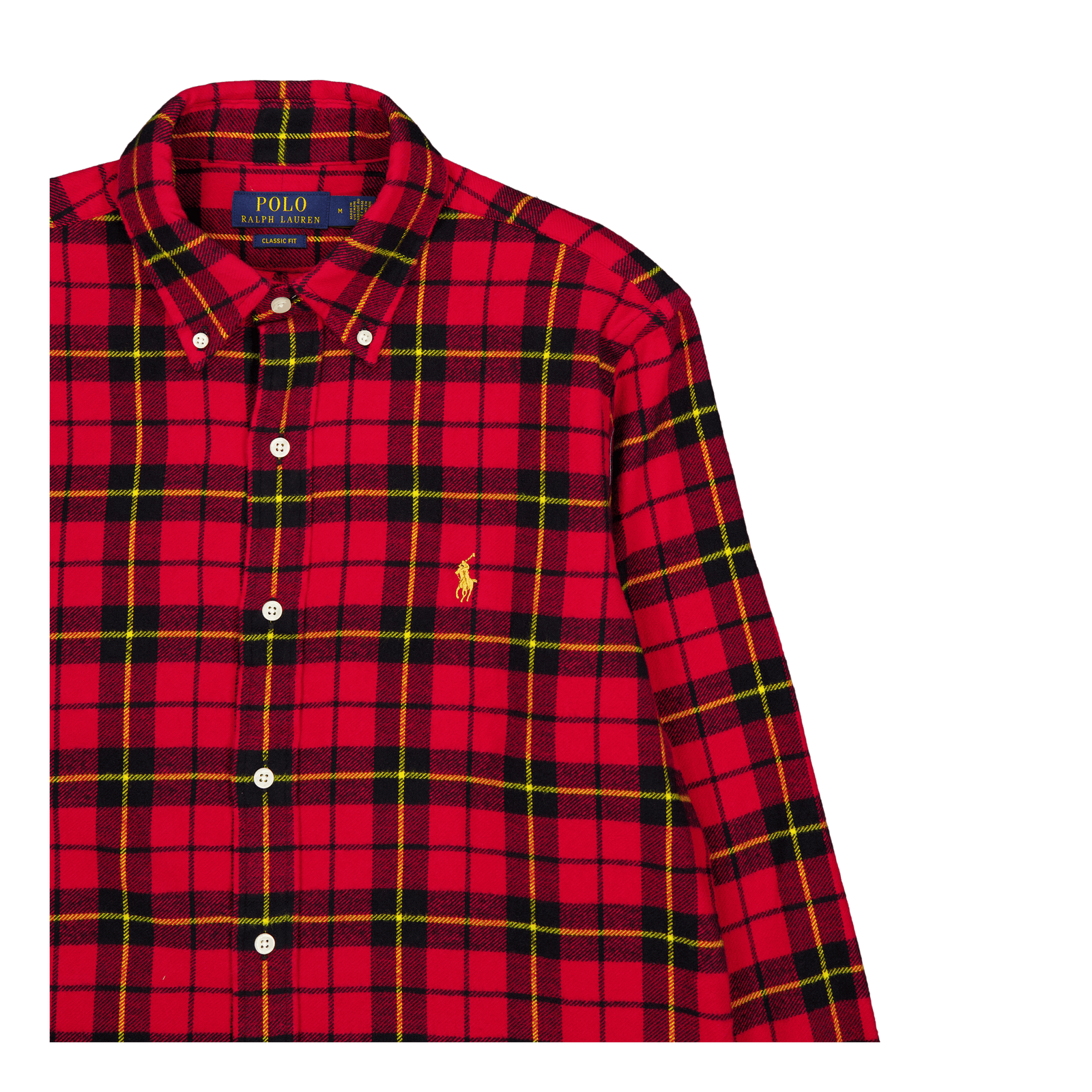 Lunar New Year Classic Fit Plaid Shirt Red / Black Multi