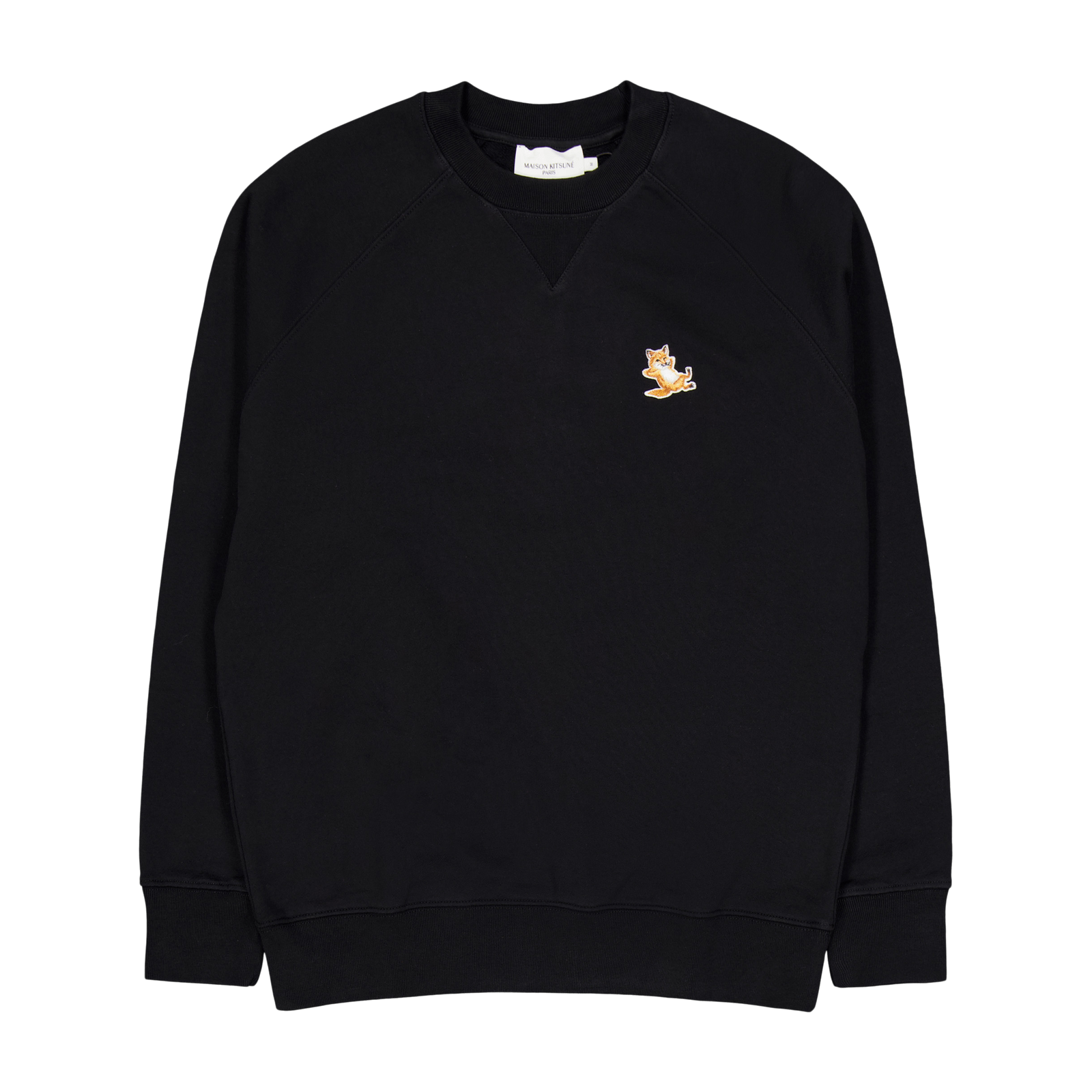 Chillax Fox Patch Classic Swea Black