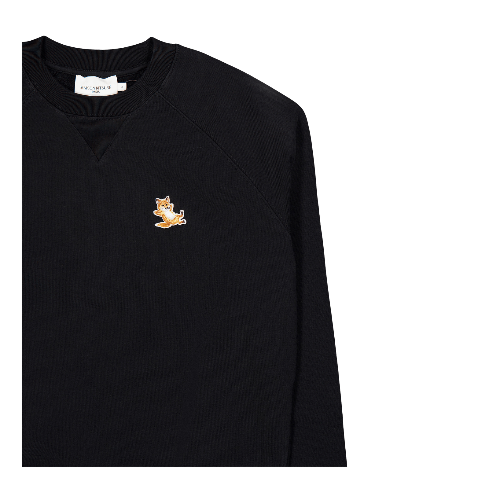 Chillax Fox Patch Classic Swea Black