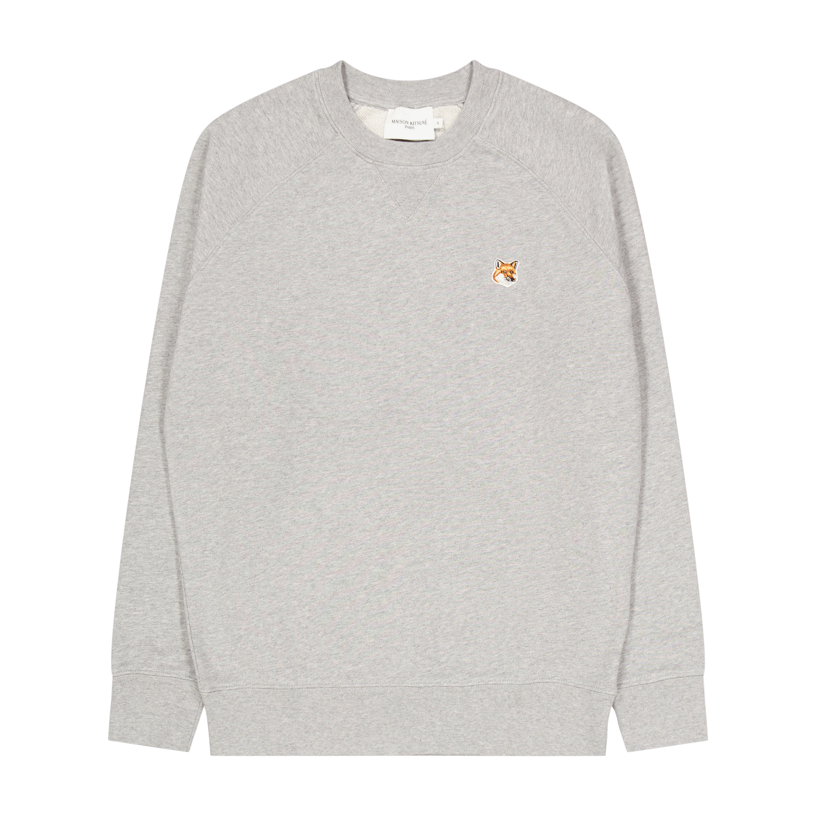 Fox Head Patch Classic Sweatsh Grey Melange