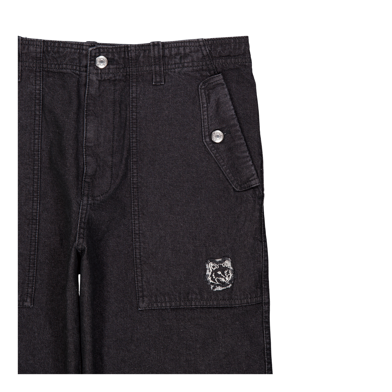 Workwear Pants Washed Black