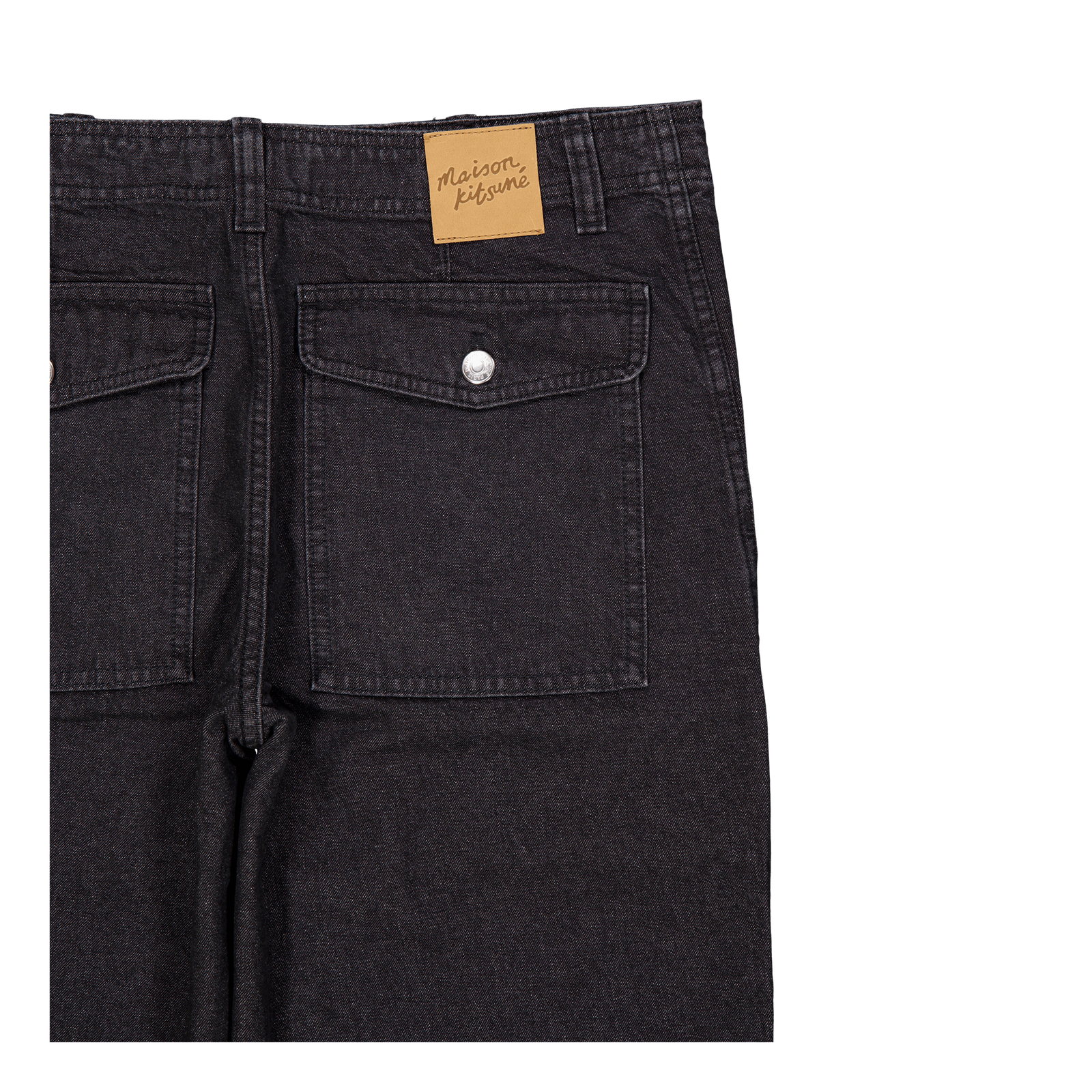 Workwear Pants Washed Black
