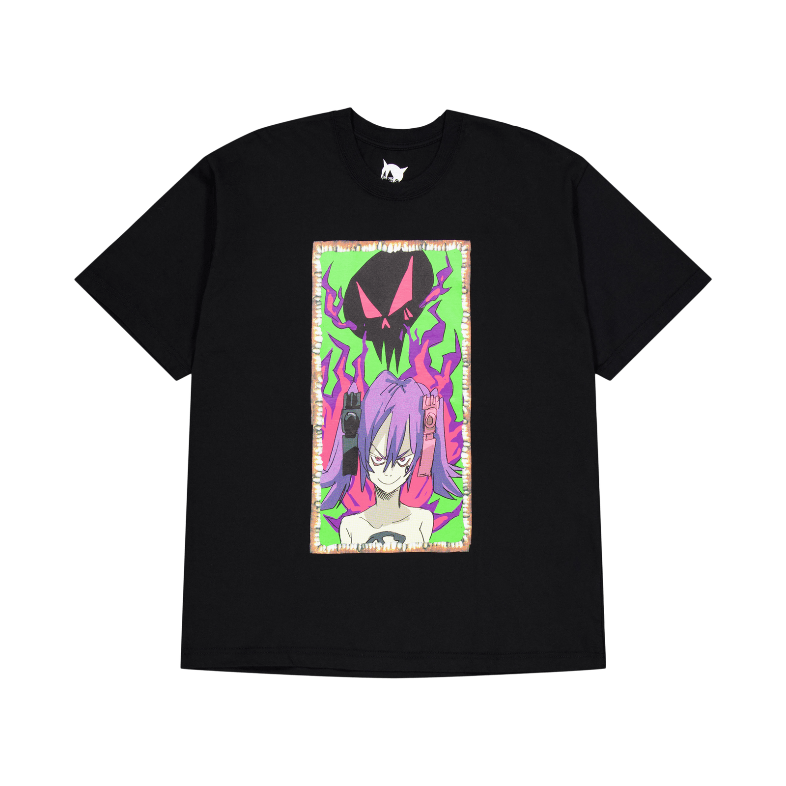 Nh × Jun Inagawa . Tee Ss- Black