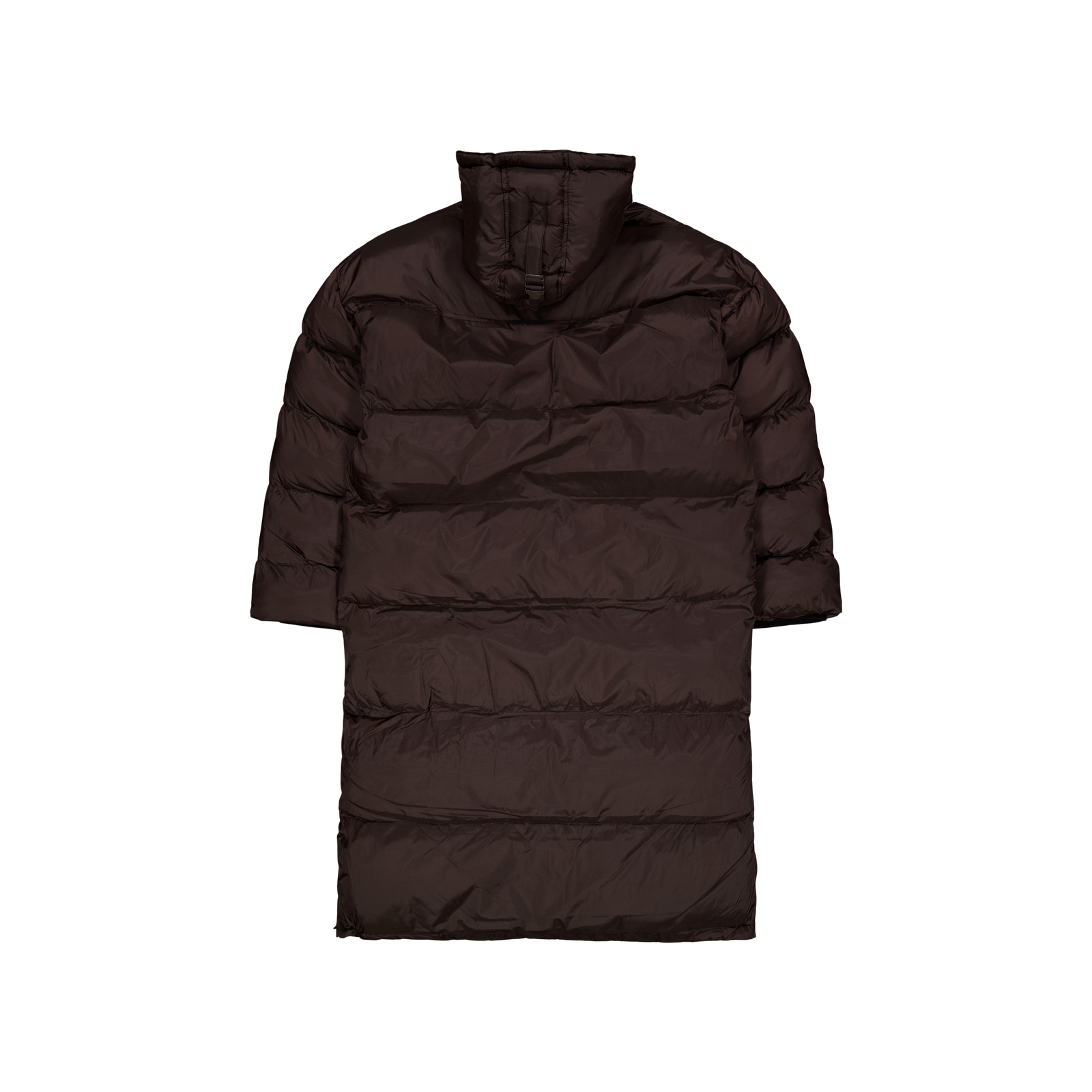 Doudoune Hood Extra Long Schot Dark Brown