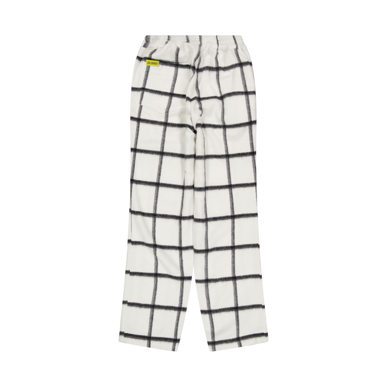 Bafaka - Plaid Trousers White Chekpattern