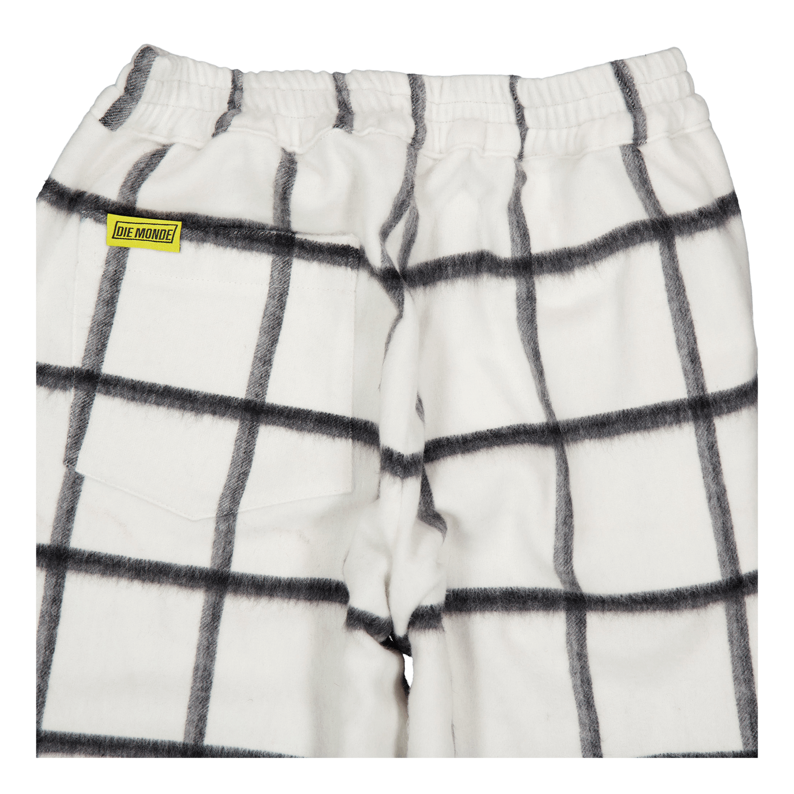 Bafaka - Plaid Trousers White Chekpattern